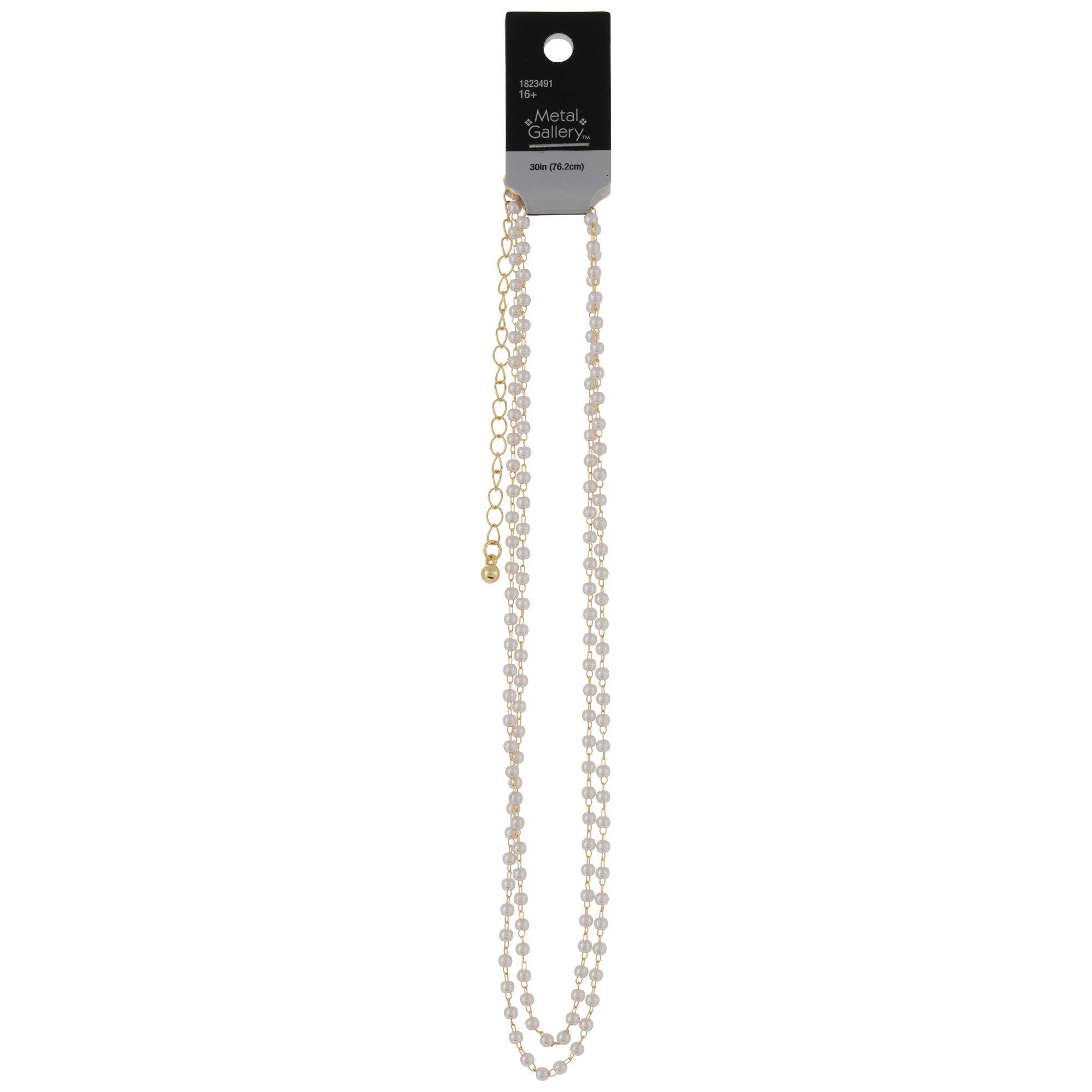 Plastic Pearl Necklace | Hobby Lobby | 1823491