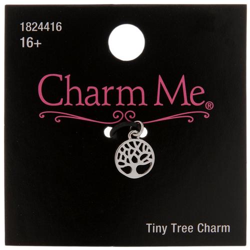 Tiny Round Tree Charm