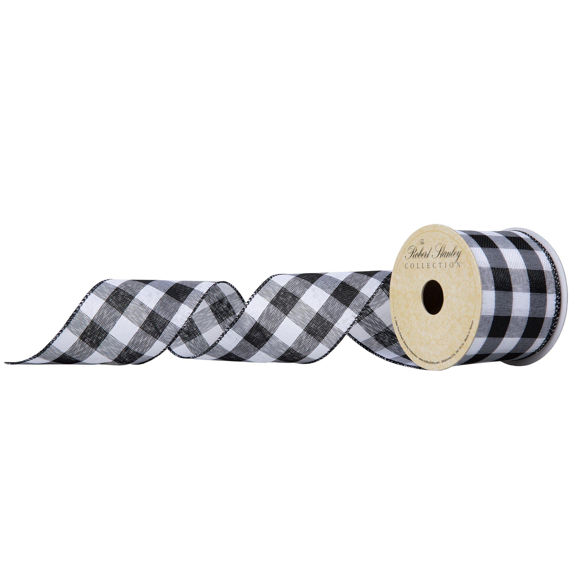 Buffalo Check Wired Edge Ribbon Hobby Lobby 1824895