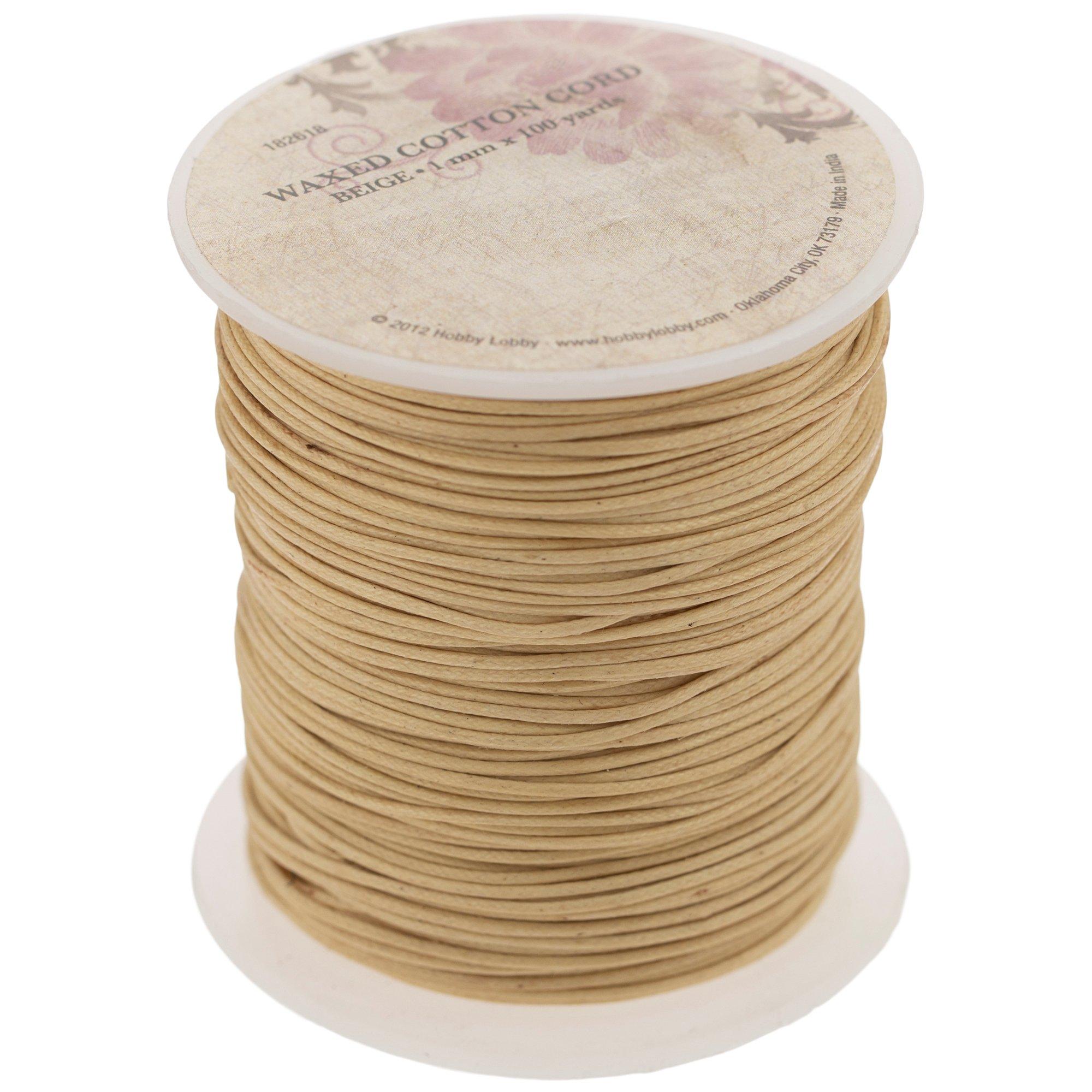 Waxed Cotton Cord Hobby Lobby 182618