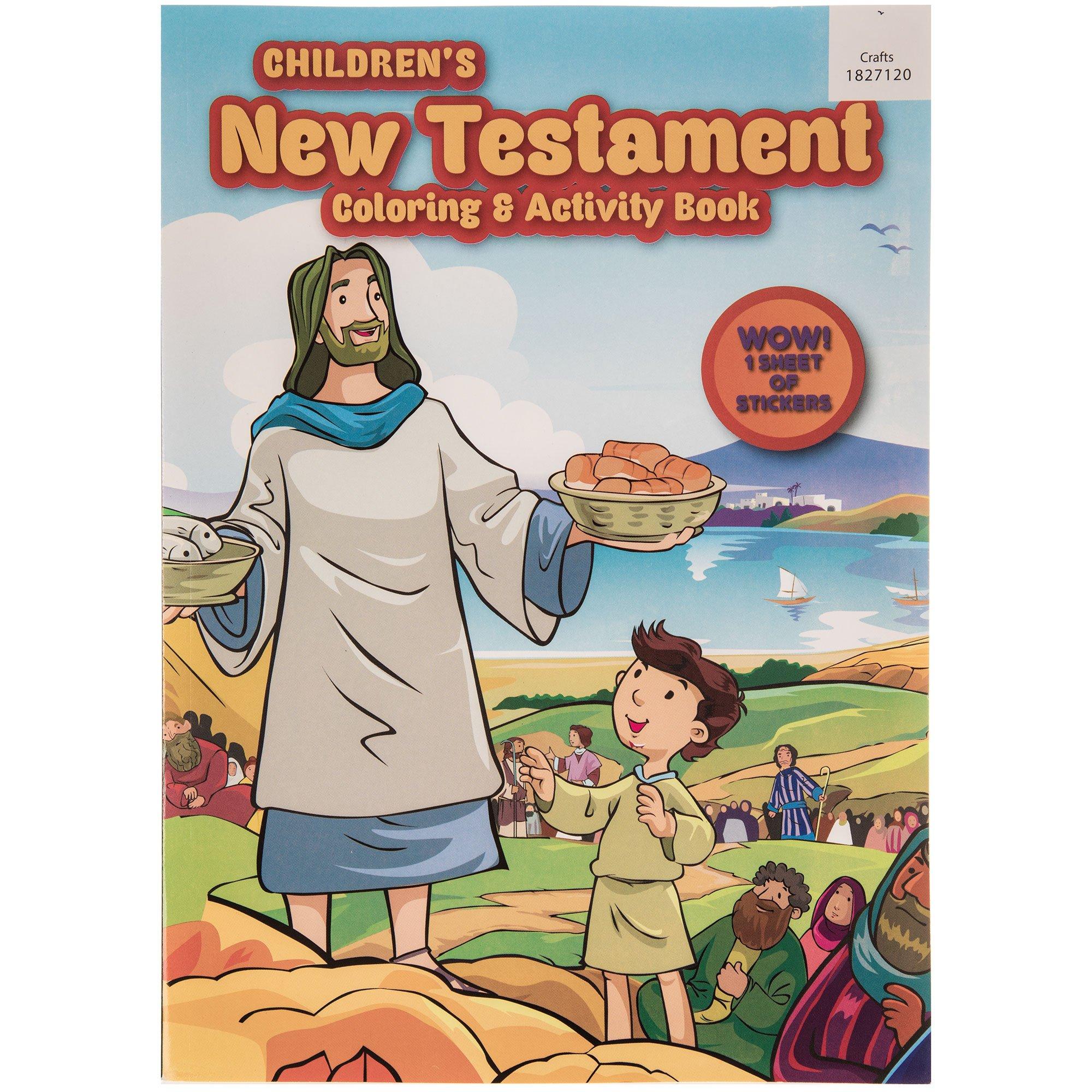 Children's New Testament Coloring & Activity Book | Hobby Lobby | 1827120