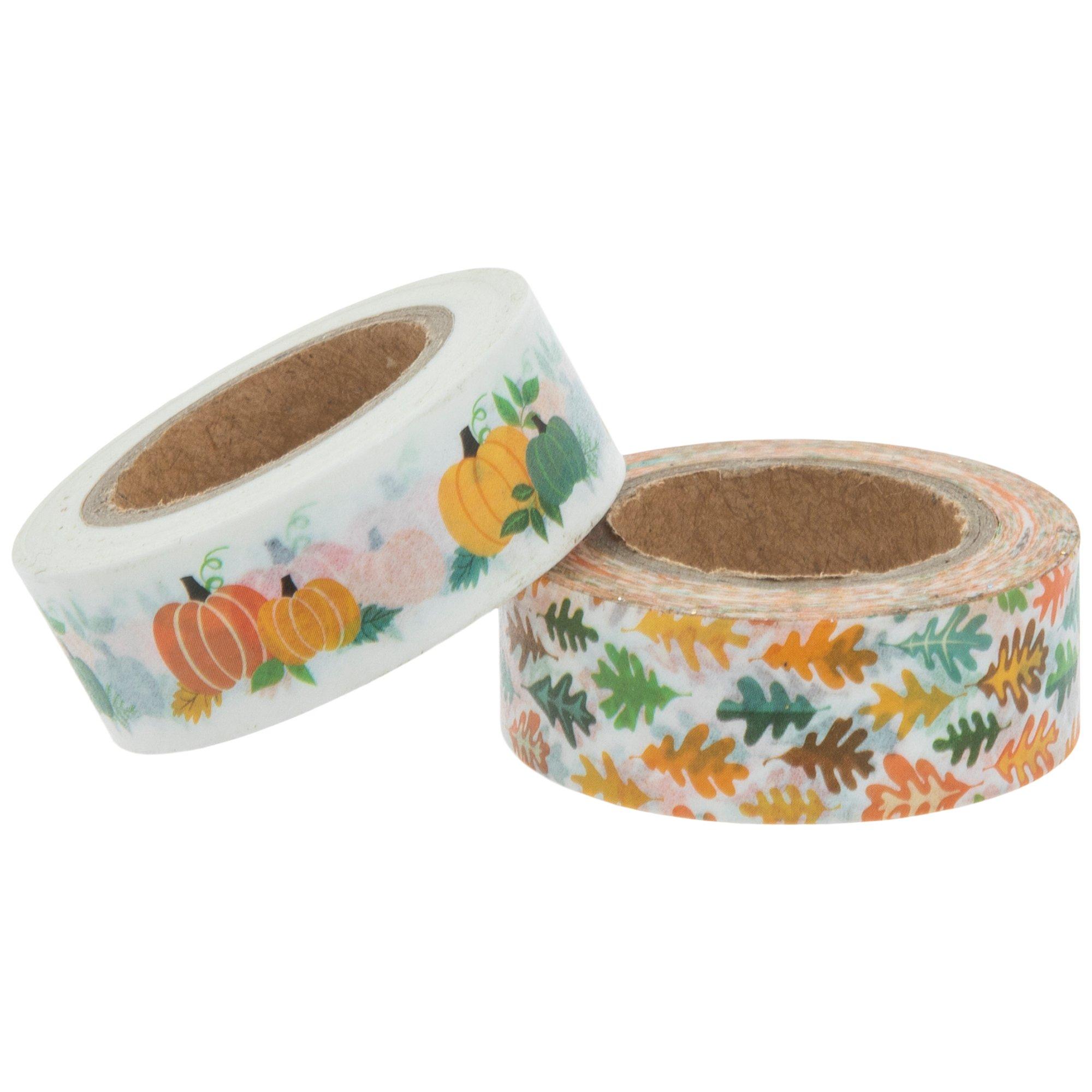 Autumn Leaves & Pumpkins Washi Tape Hobby Lobby 1828748