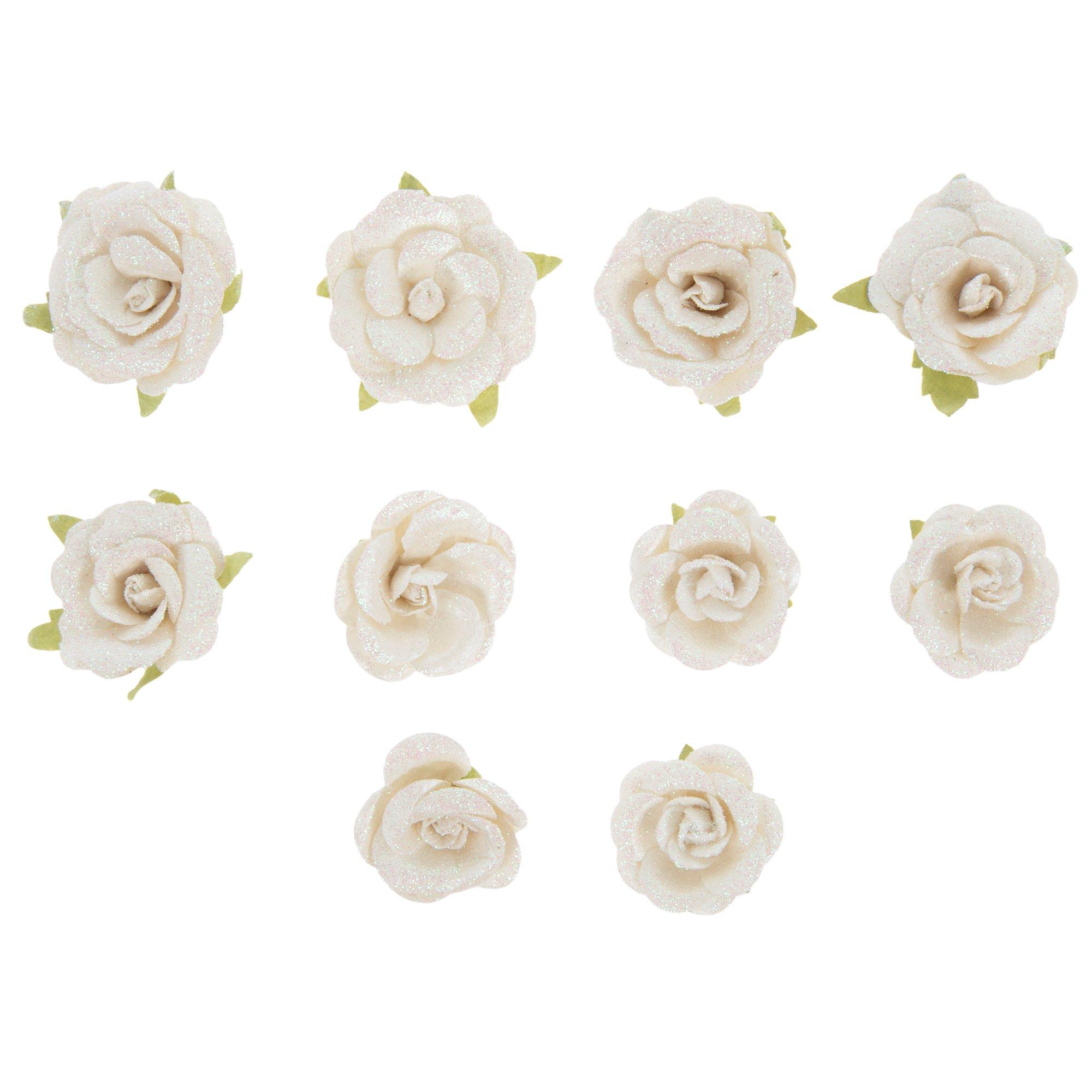 Paper Flower & Pick Embellishments