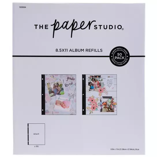 Magnetic Album Refill Pages - 12 x 12, Hobby Lobby