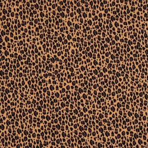 Leopard Print Knit Fabric