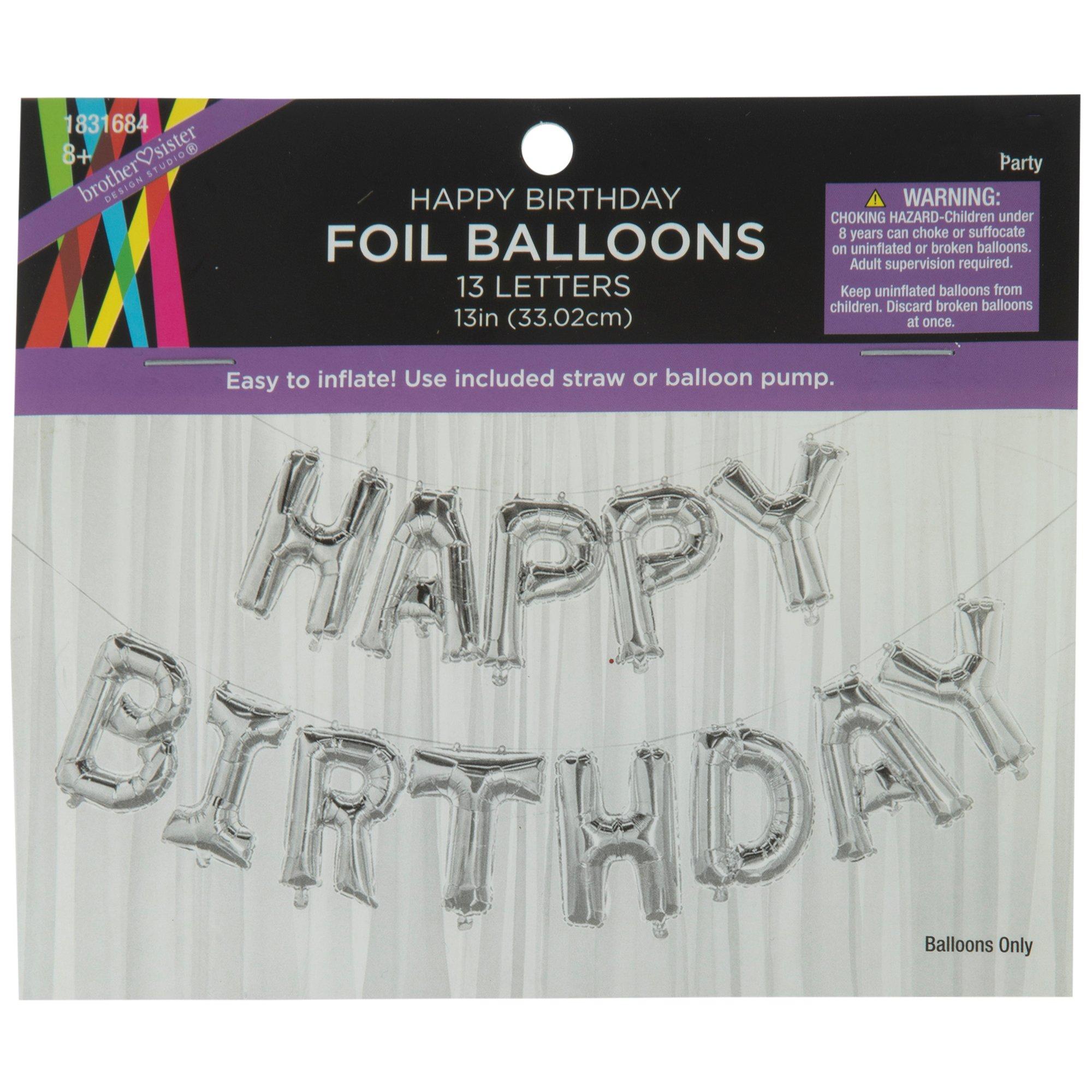 Foil Letter Balloon