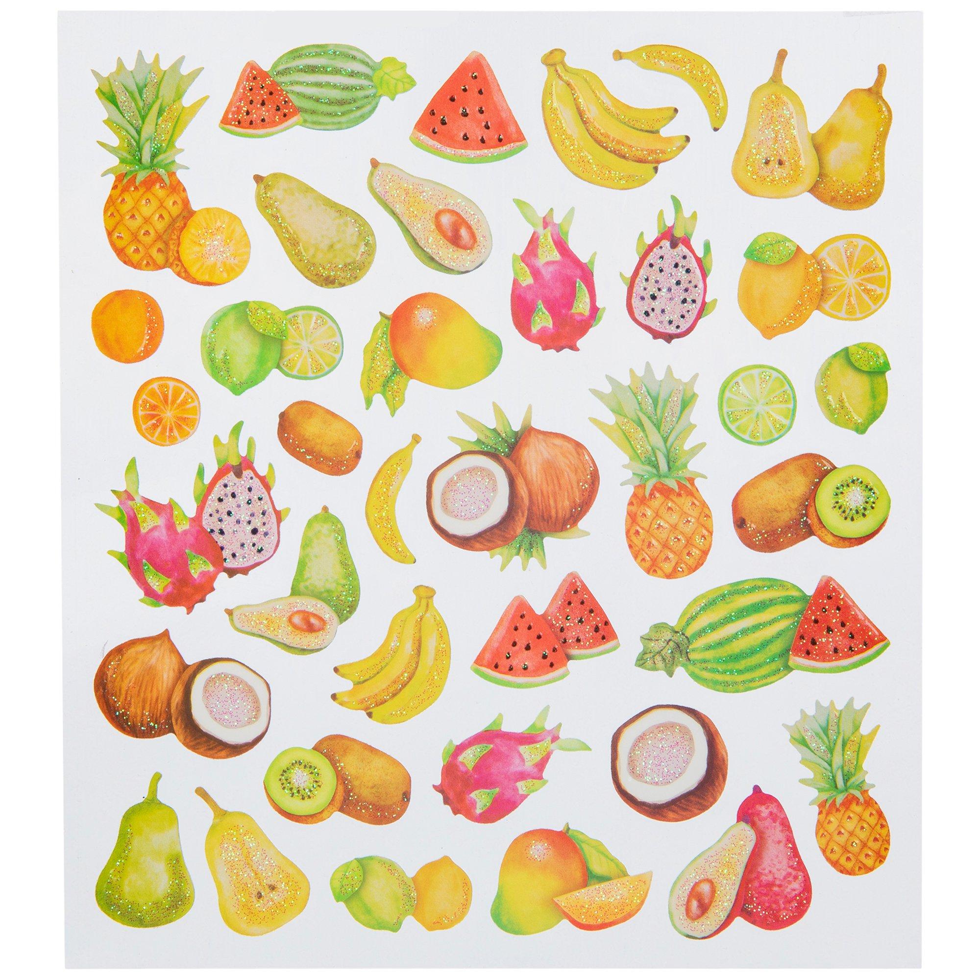 Fruit Glitter Stickers Hobby Lobby 1831882