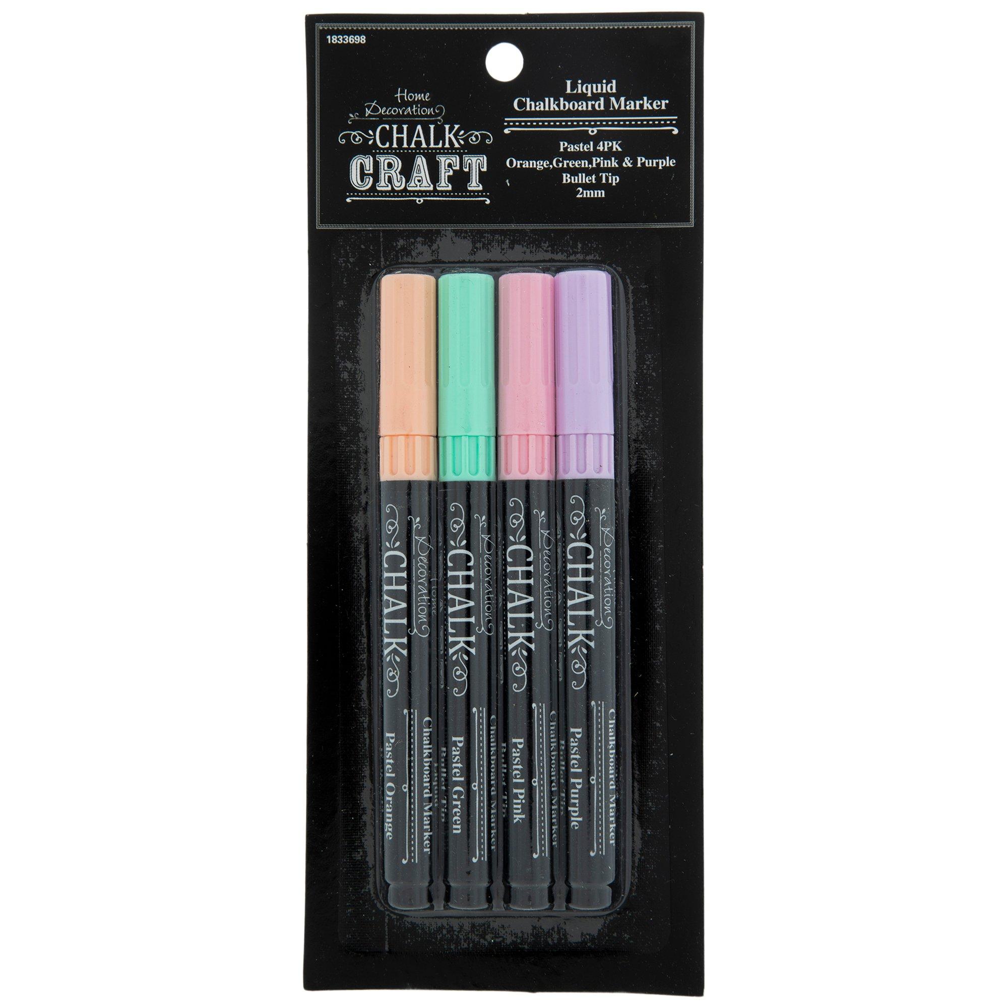 Cestari Purple Liquid Chalk Pen - 2mm Skinny Tip for Writing and Drawing on  Glass, Mirrors, Stainless Steel, Ceramic, Vinyl Chalkboards, and Crafts 