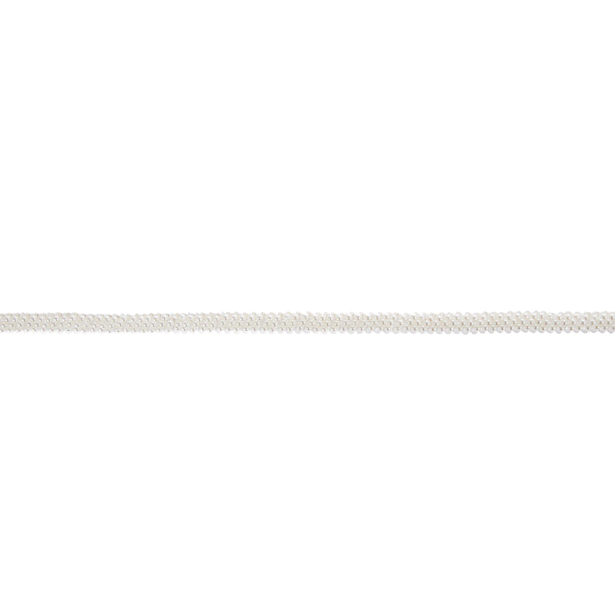 White Glass Pearl Rope Trim | Hobby Lobby | 1840339