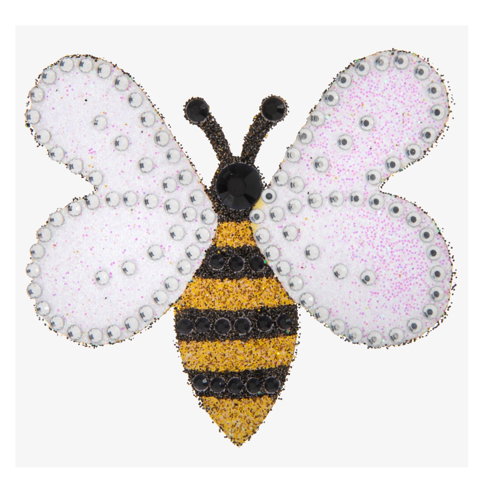 Bee Glitter & Rhinestone Sticker Hobby Lobby 1841691