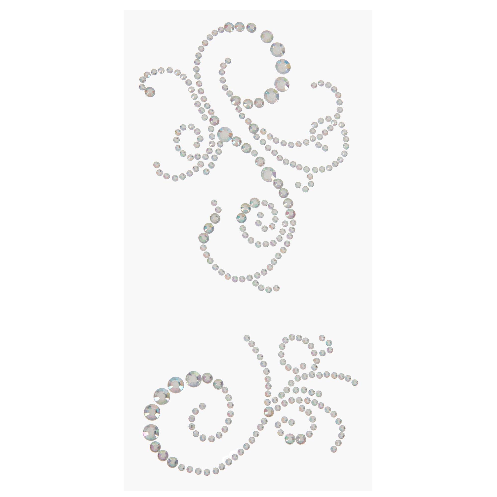 Rhinestone Flourish Stickers Hobby Lobby 1841972