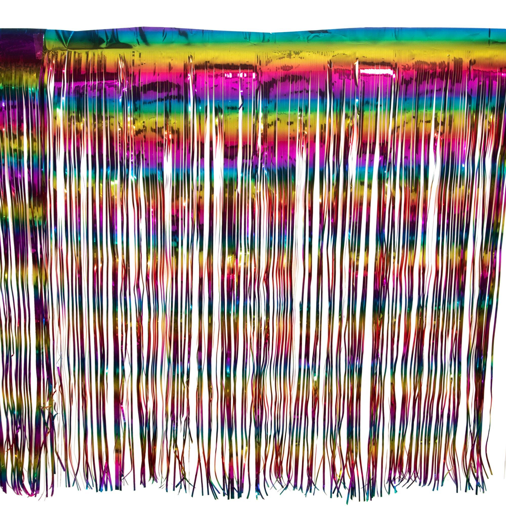 Rainbow Foil Table Skirt Hobby Lobby 1842442