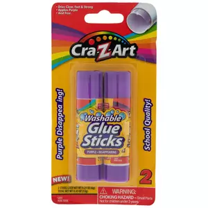 30 / 60 Count Glue Disappearing Purple Glue Sticks Stick Elmers Elmer Back  to School Teacher Art Drag Queen 