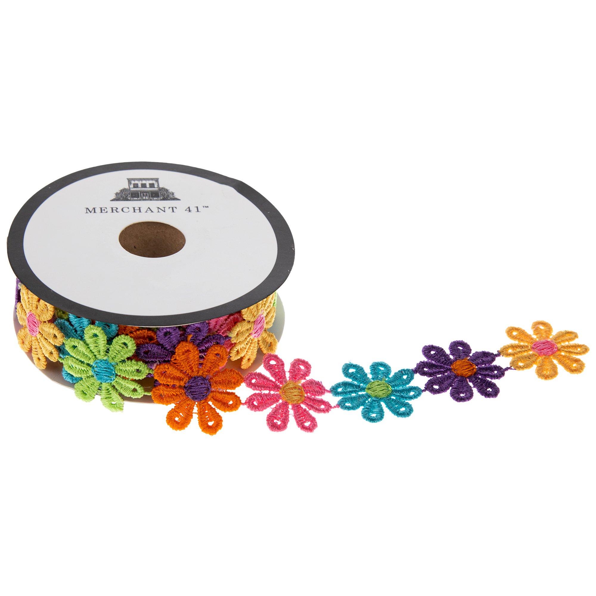 Flower Sewing Trims for sale