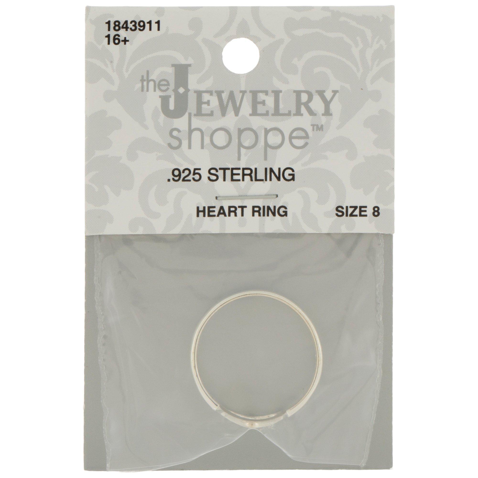 Stainless Steel Rings - Size 8, Hobby Lobby