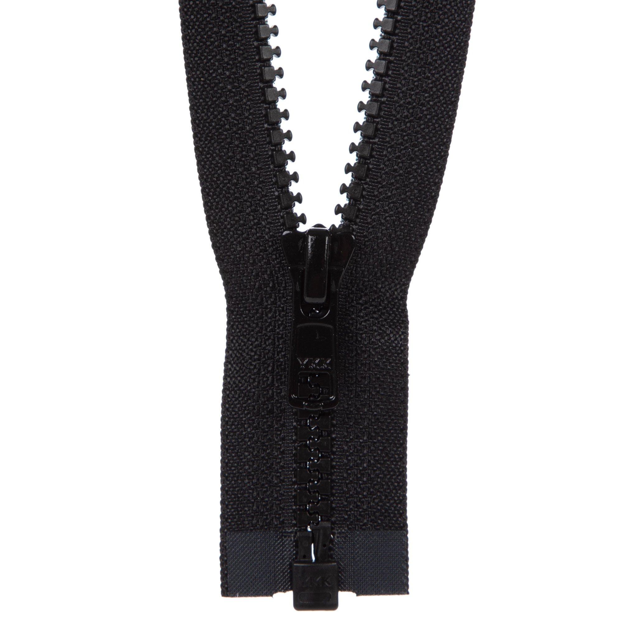 Black YKK Zipper 22 Long Quantity of 1