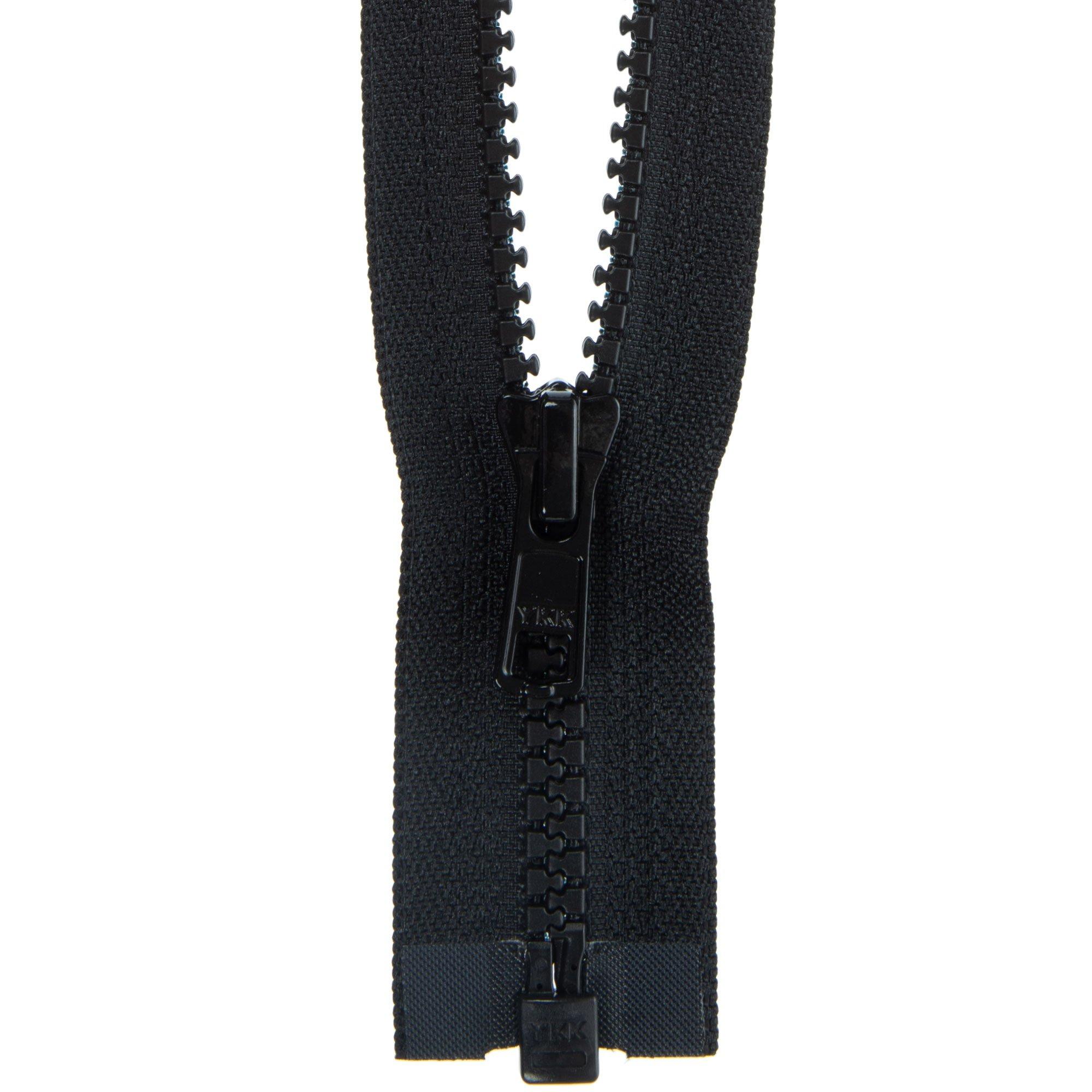 30 inch Invisible Zipper Black Non Separating Zipper Nylon Black Zipper  Crafts 30” Zipper for Sewing