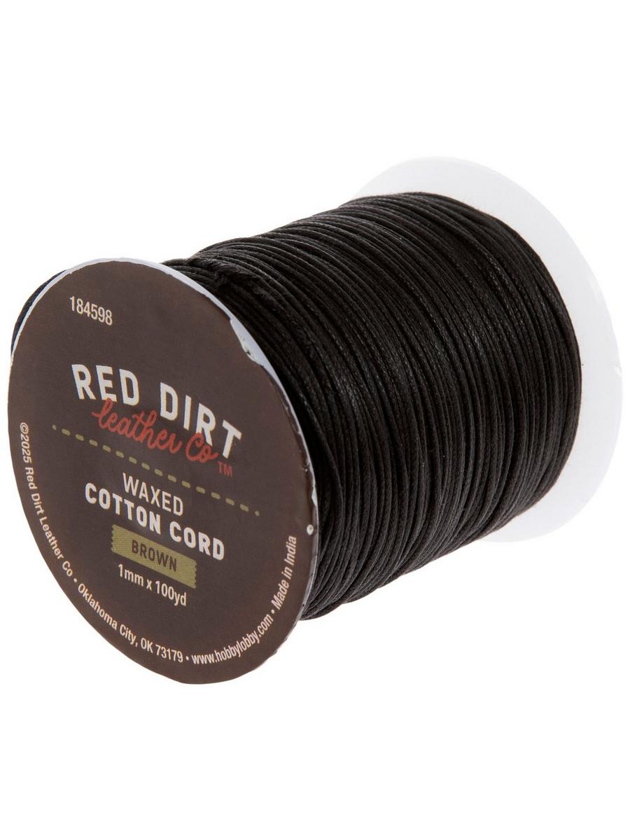 1点物⭕️お安く!◎Custom Daidai fabric◎NR2b 9.7 Red Dirt Leather Co Waxed Cotton Thread | Hobby Lobby | 184598
