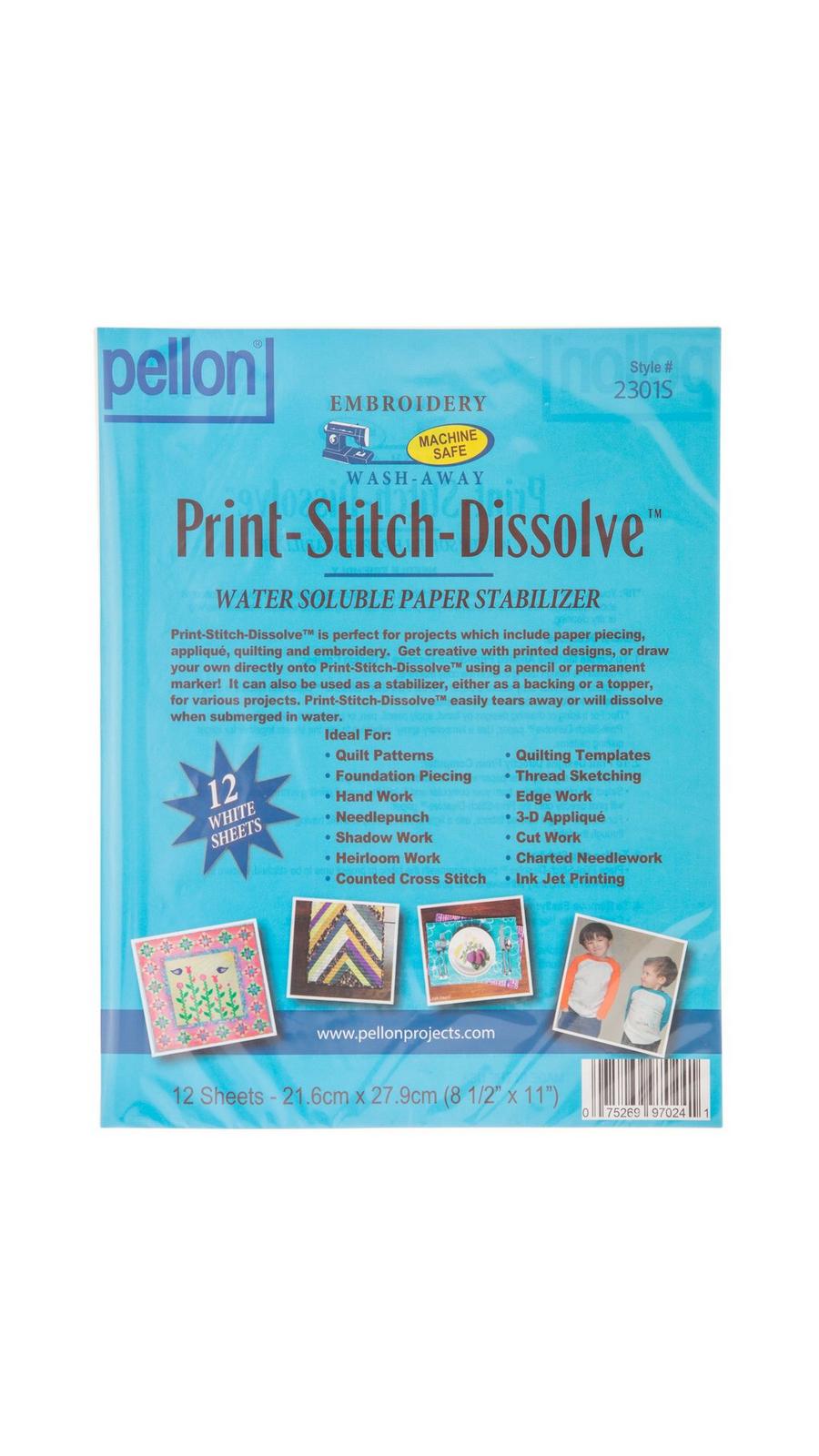 Superpunch Wash-Away Water Soluble Stabilizer For Embroidery - 9 Inch X 10 Yard Roll, Fabric Stabilizer, Embroidery Backing & Cut Away Stabilizers - SuperStable Machine & Hand Sewing - Made In USA - Foto 5