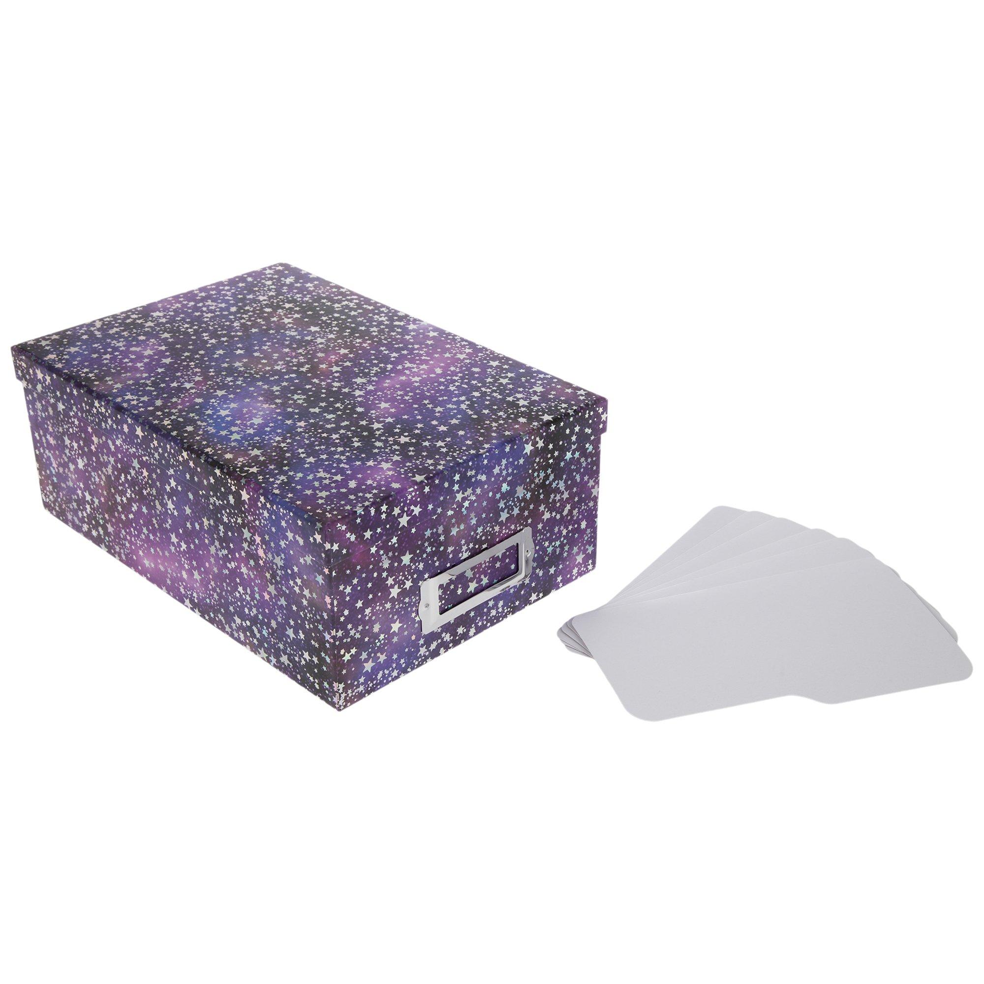 Cosmic Stars Photo Storage Box | Hobby Lobby | 1847359