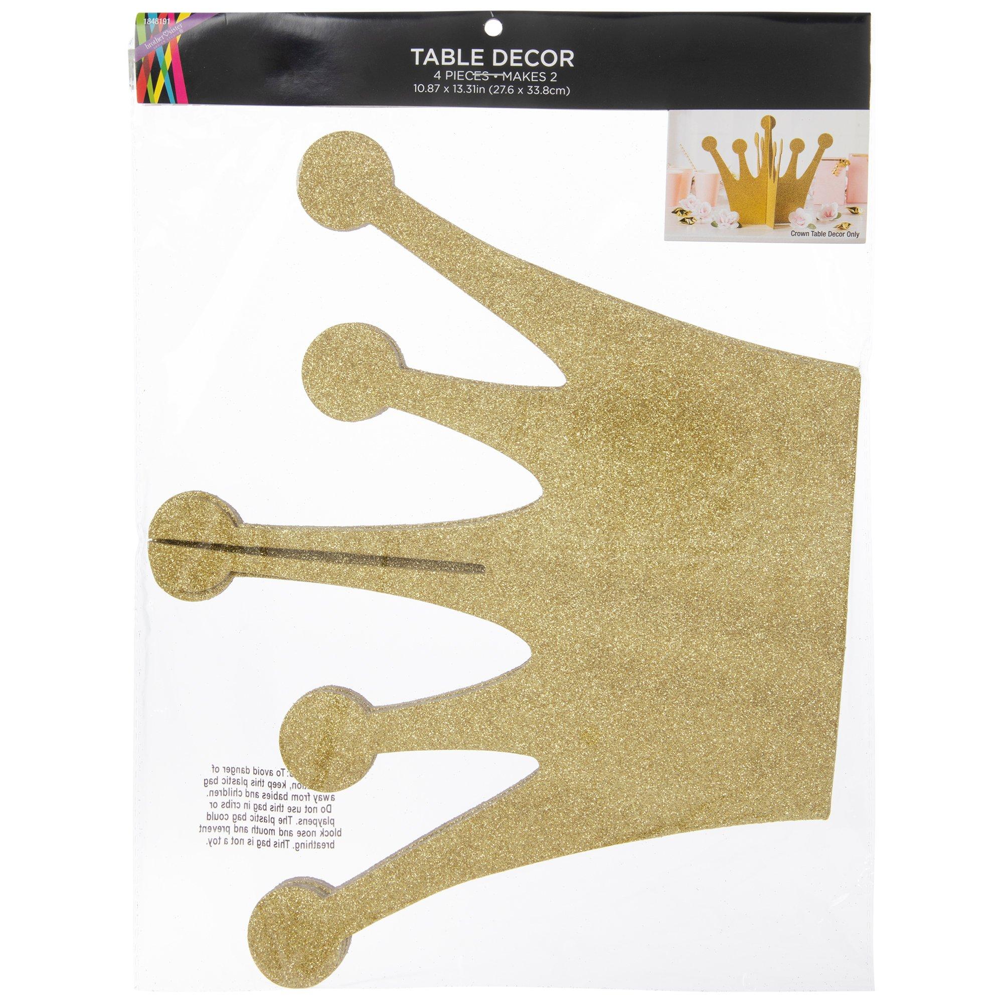 Gold Glitter Paper Crowns Hobby Lobby 1848191