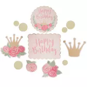 Happy Birthday Princess Cutouts