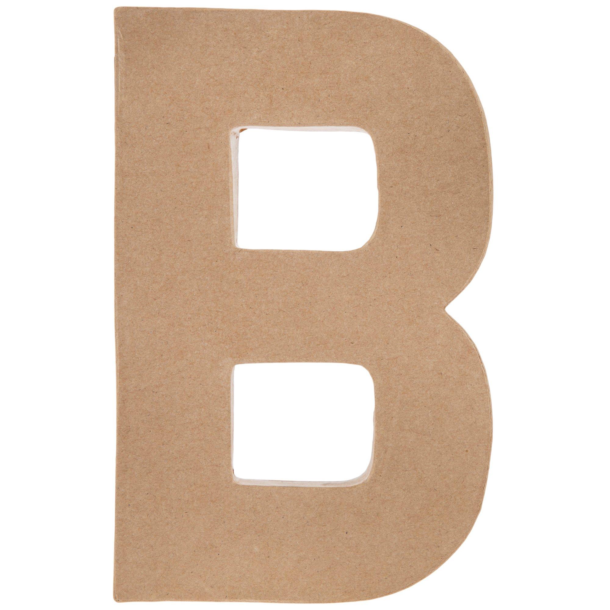 Paper Mache Letter 8 1/2" Hobby Lobby 184887