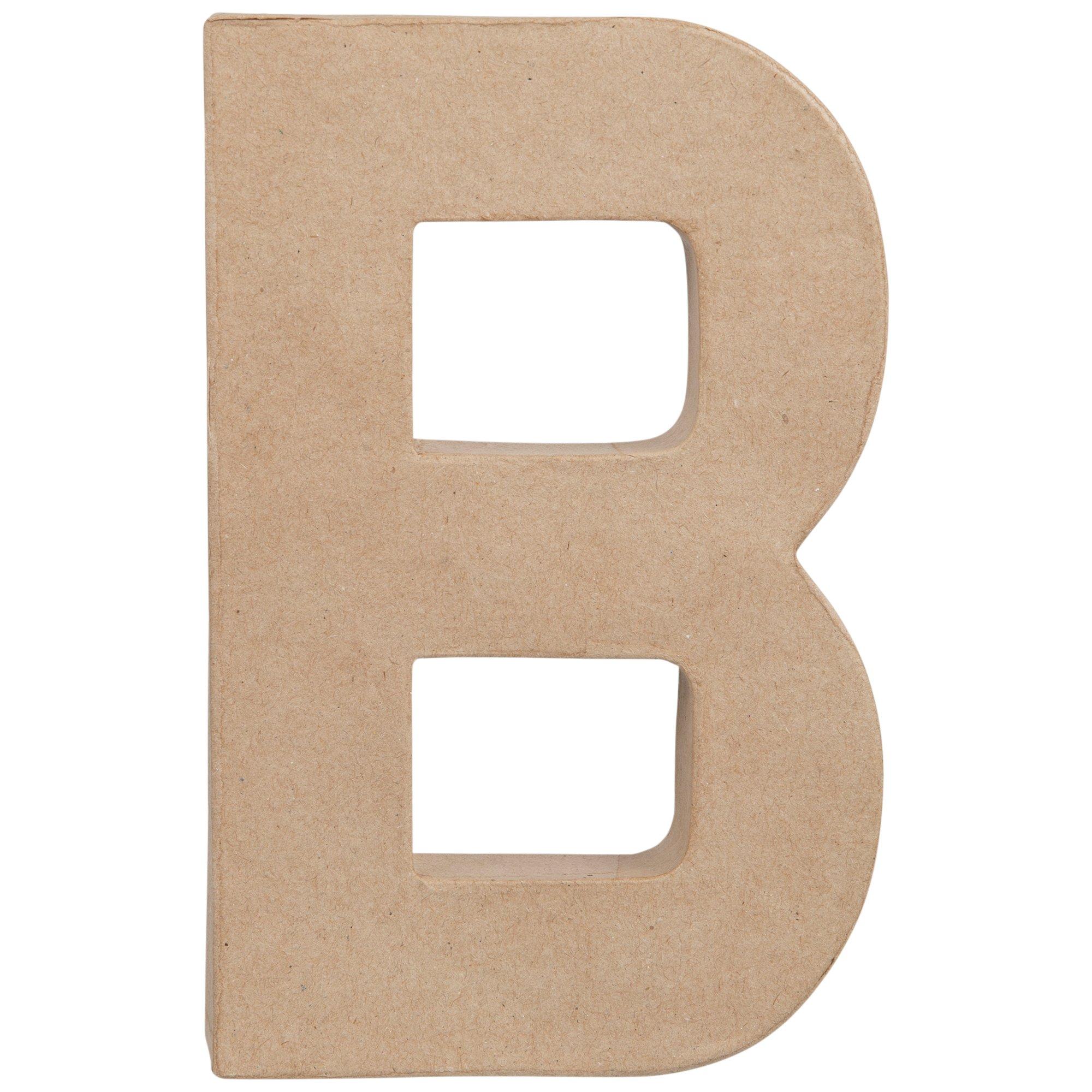 Paper Mache Letter 8 1/4" Hobby Lobby 184887