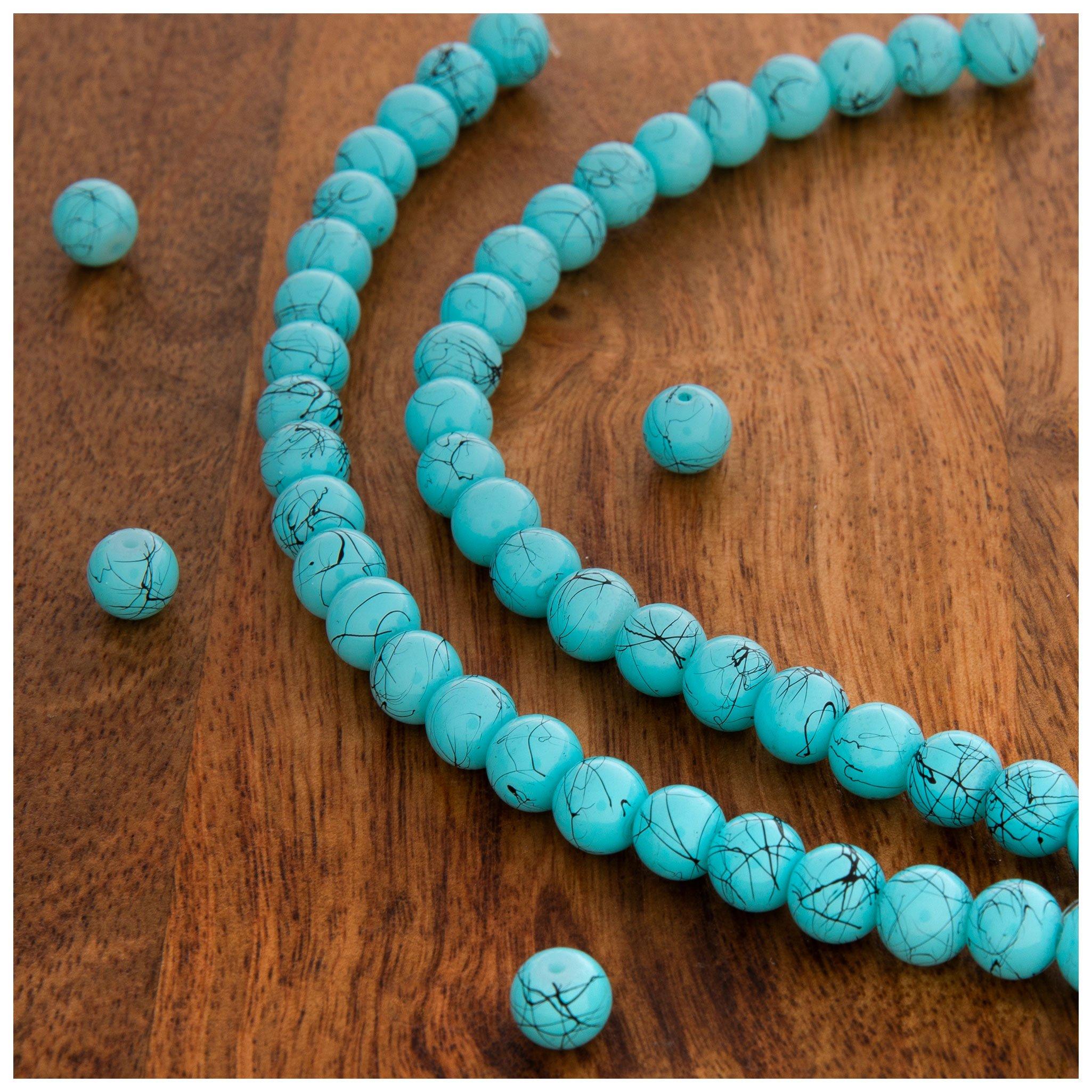 Turquoise Wagnerite Bead Chip Strands, Hobby Lobby