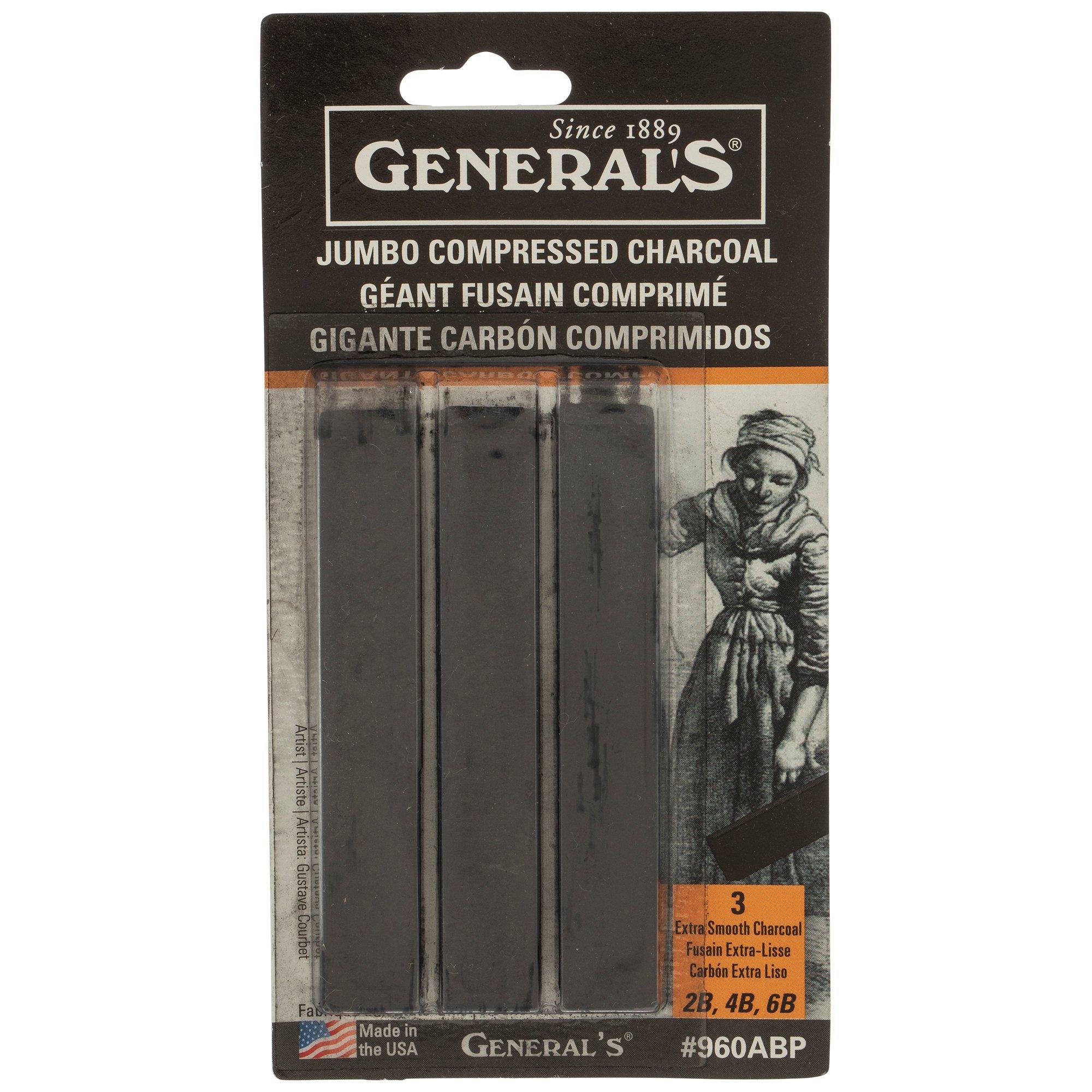 Jumbo Extra Smooth Charcoal Sticks Hobby Lobby 185074