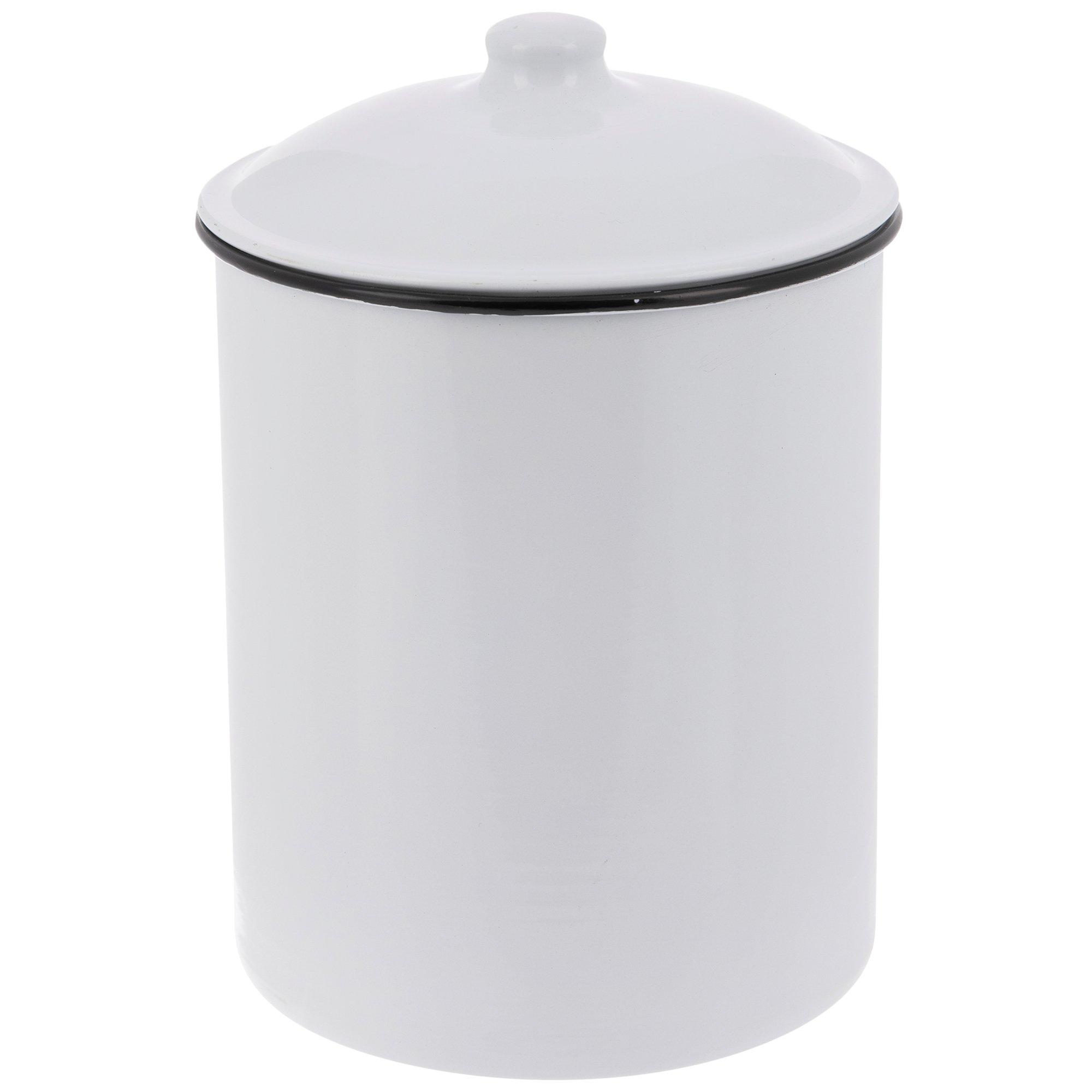 White Metal Canister Hobby Lobby 1850908