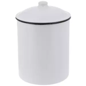 White Metal Canister