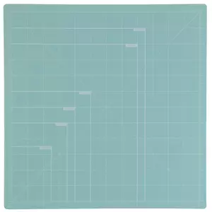 Tim Holtz Glass Cutting Mat - Large Work Surface With 12x14 Measuring Grid  And Palette For Paint, Ink, And Mixed Media - Art And Craft Supplies :  Target