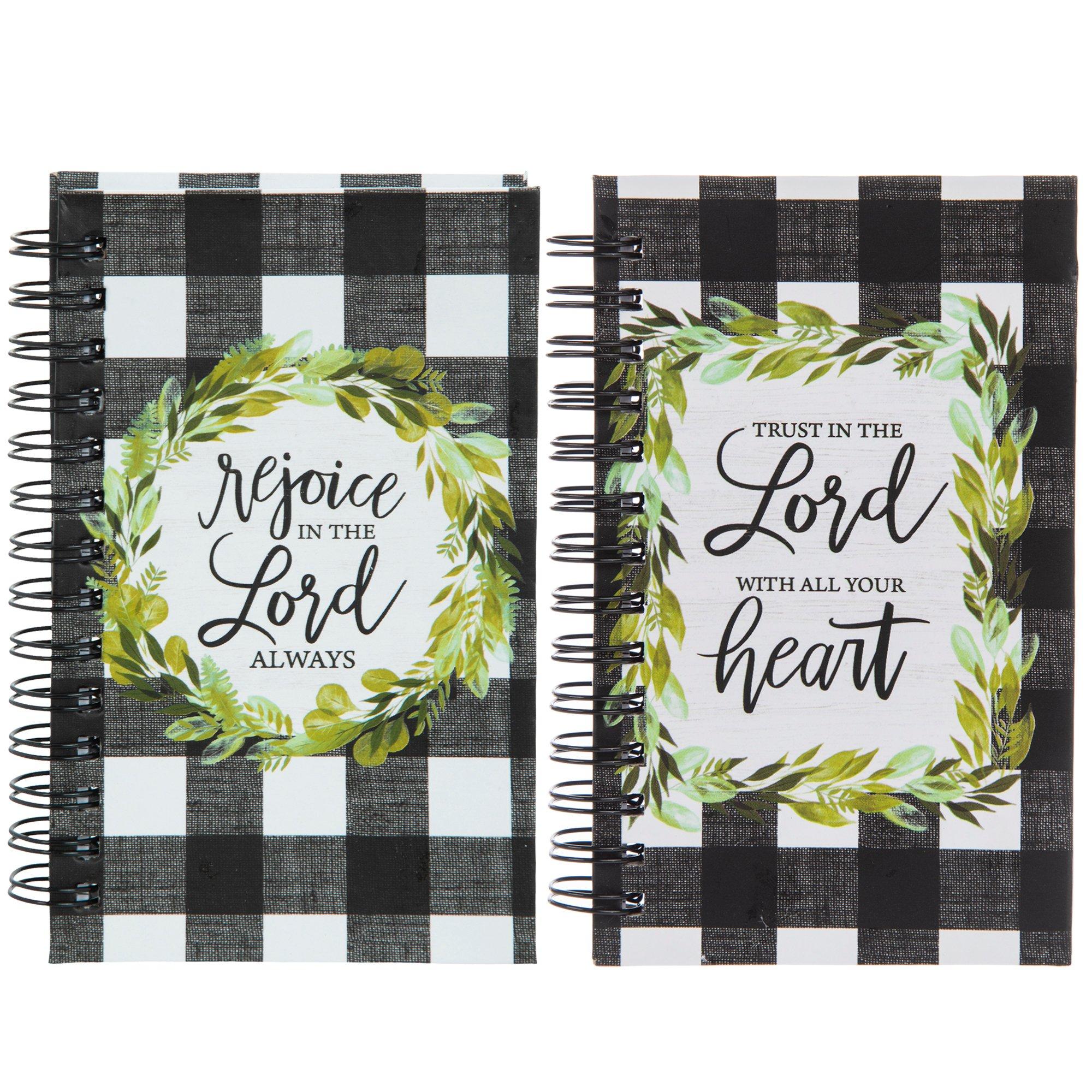 Rejoice Buffalo Check Spiral Notebooks | Hobby Lobby | 1851120