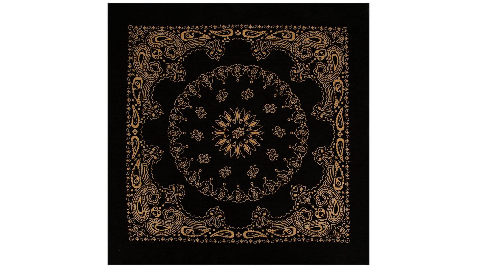 ⭐︎ぞうさん専用⭐︎HOORSENBUHS　 PAISLEY BANDANA HOORSENBUHS® | BLACK PAISLEY BANDANA