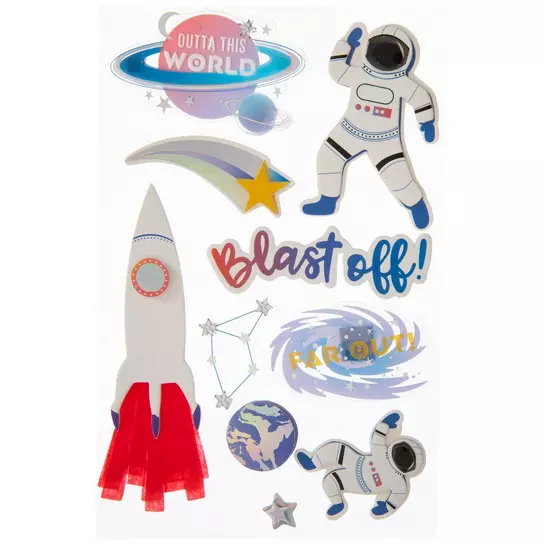 Big Stickers - Space Arts + Crafts