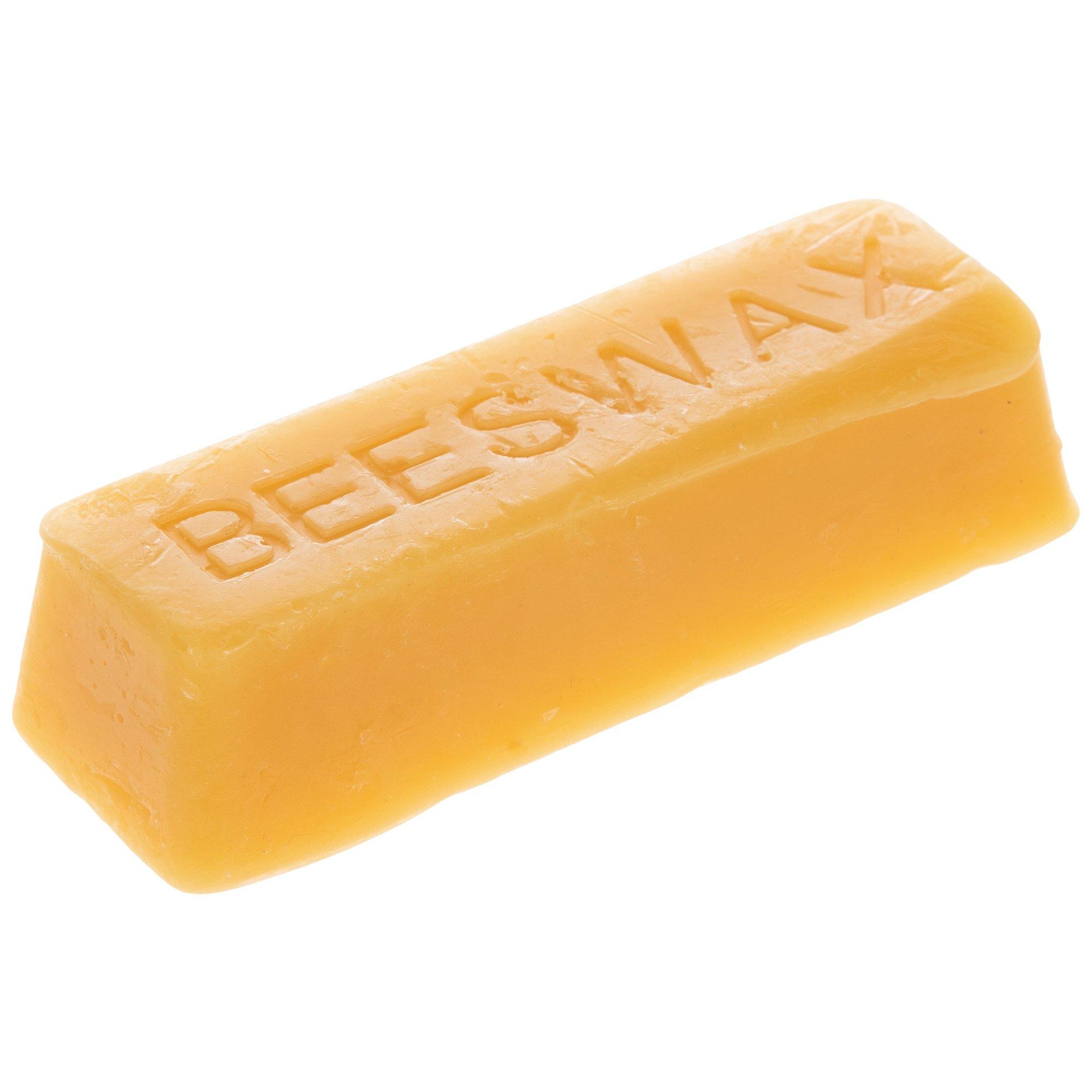 Beeswax in a 1 Ounce Bar for Waxing Thread or Leather, Thread Conditioner, Beeswax  for Sewing Thread, Beeswax for Beading Cord 