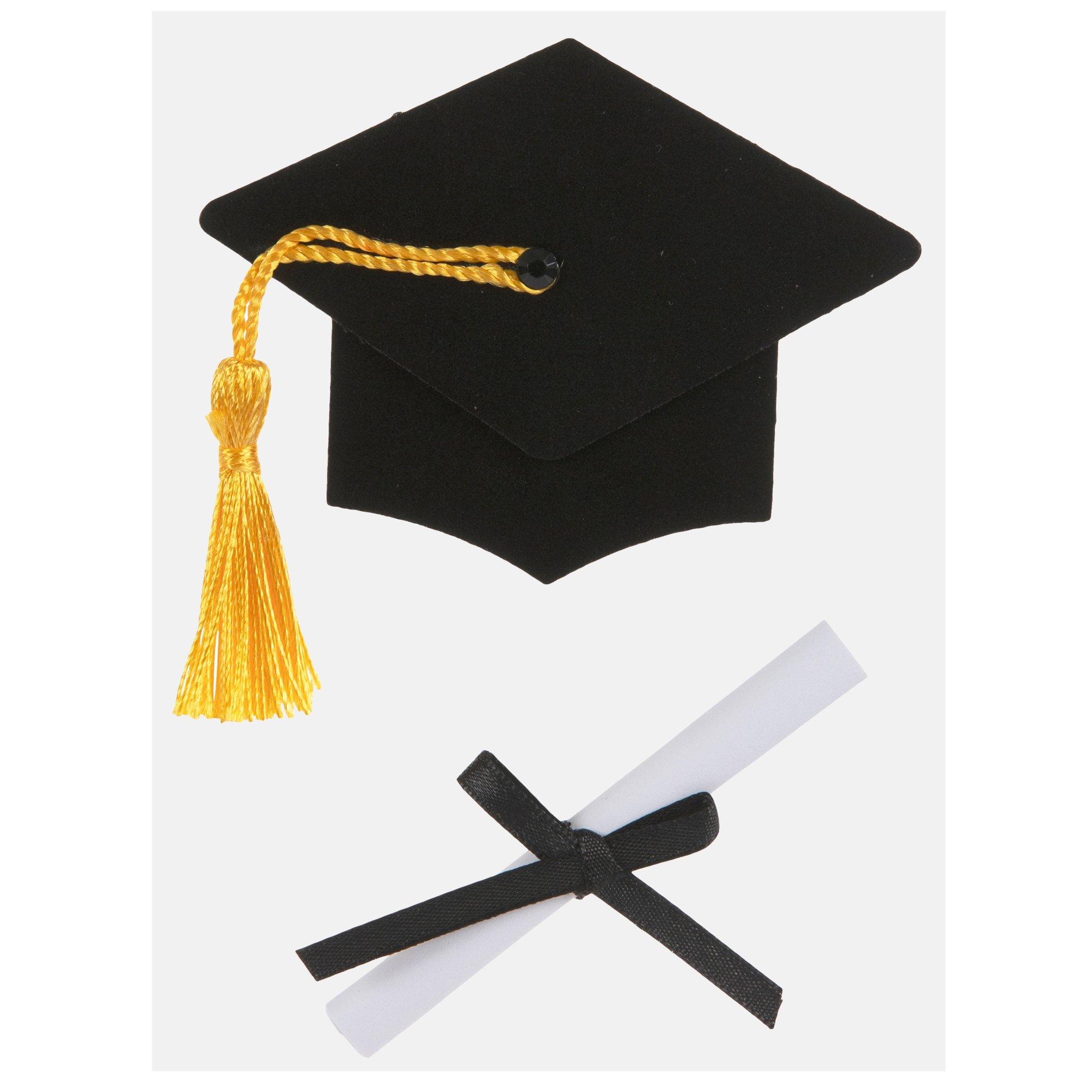 Gold Graduation Caps Envelope Seals, Hobby Lobby