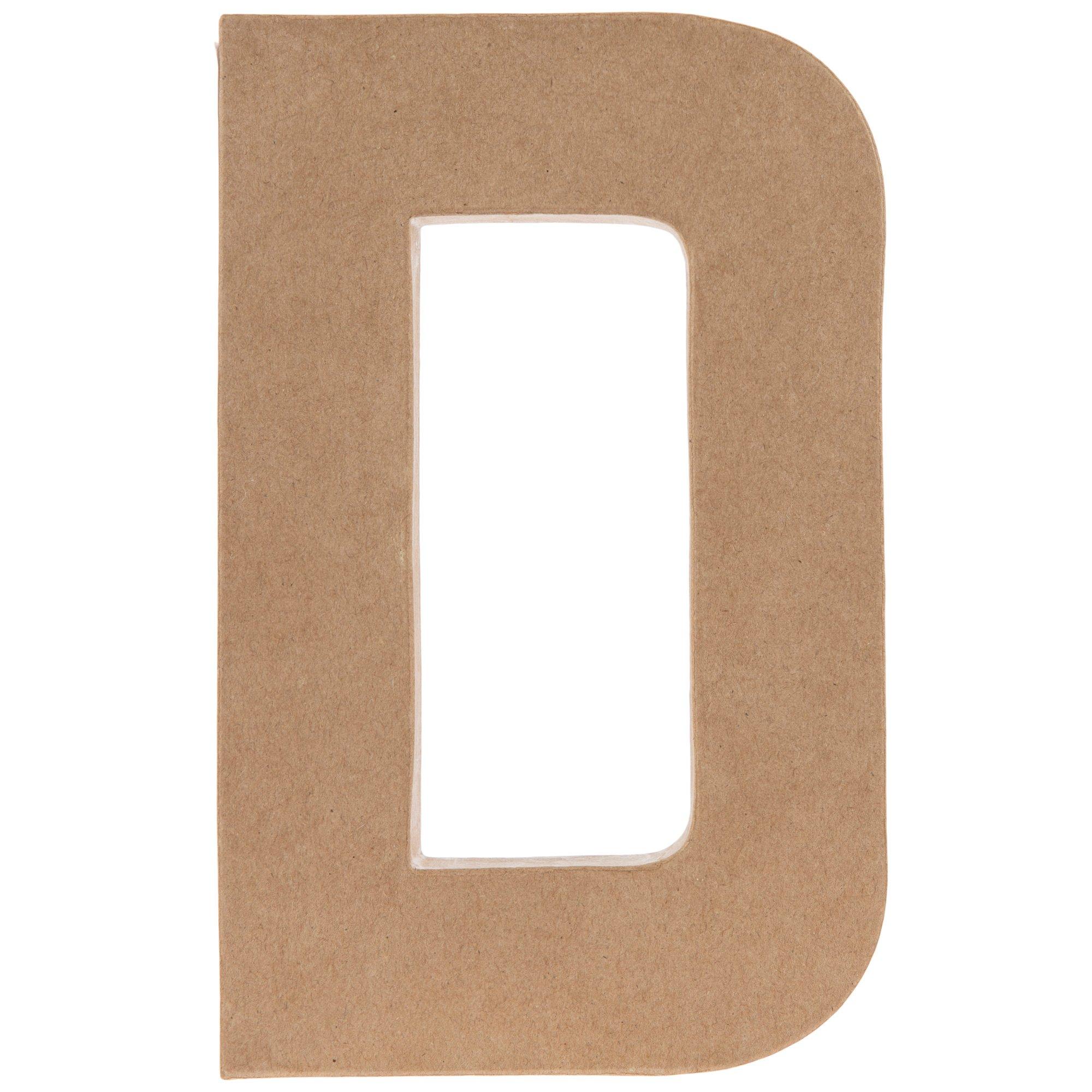 Paper Mache Letter 8 1/2" Hobby Lobby 185603