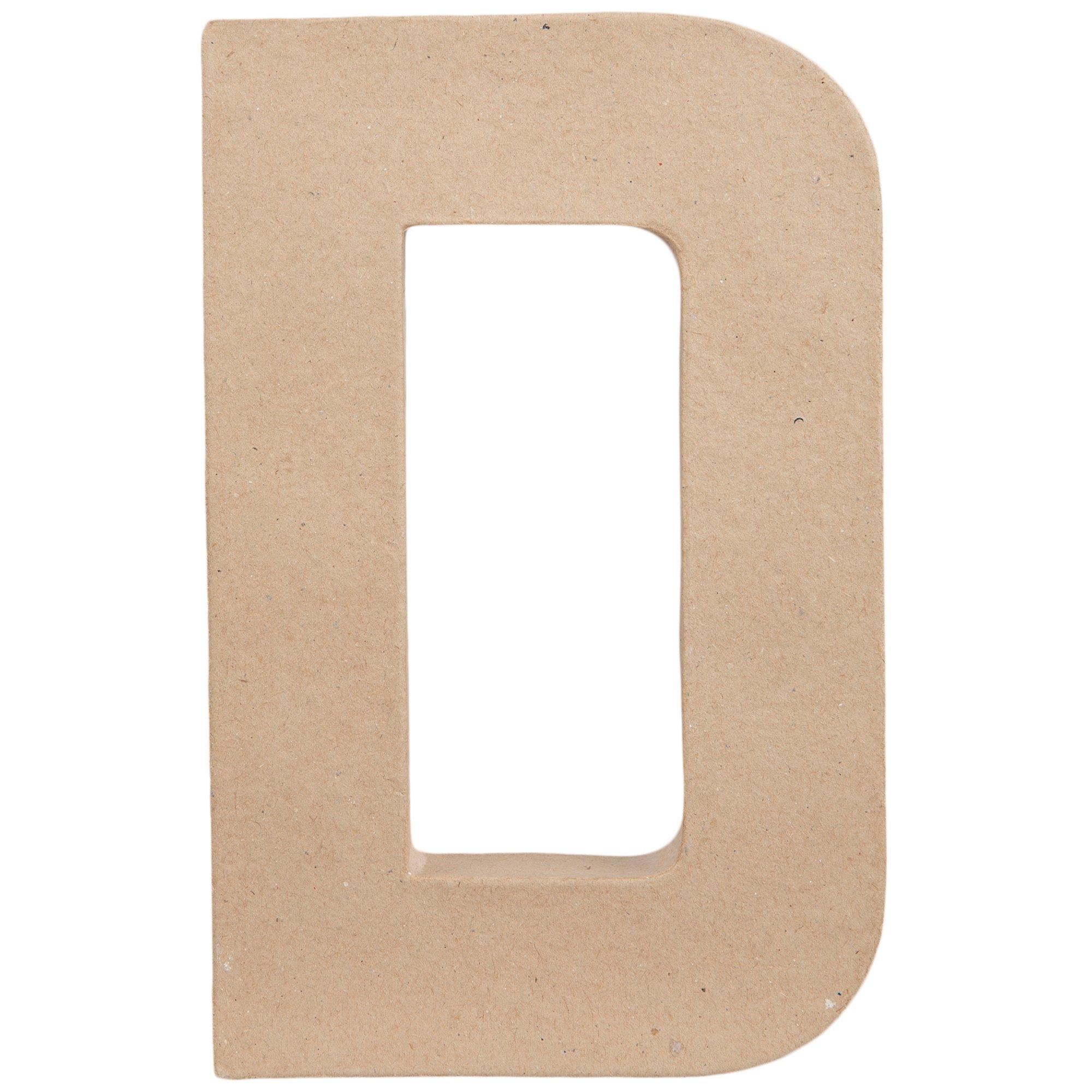 Paper Mache Letter 8 1/4" Hobby Lobby 185603