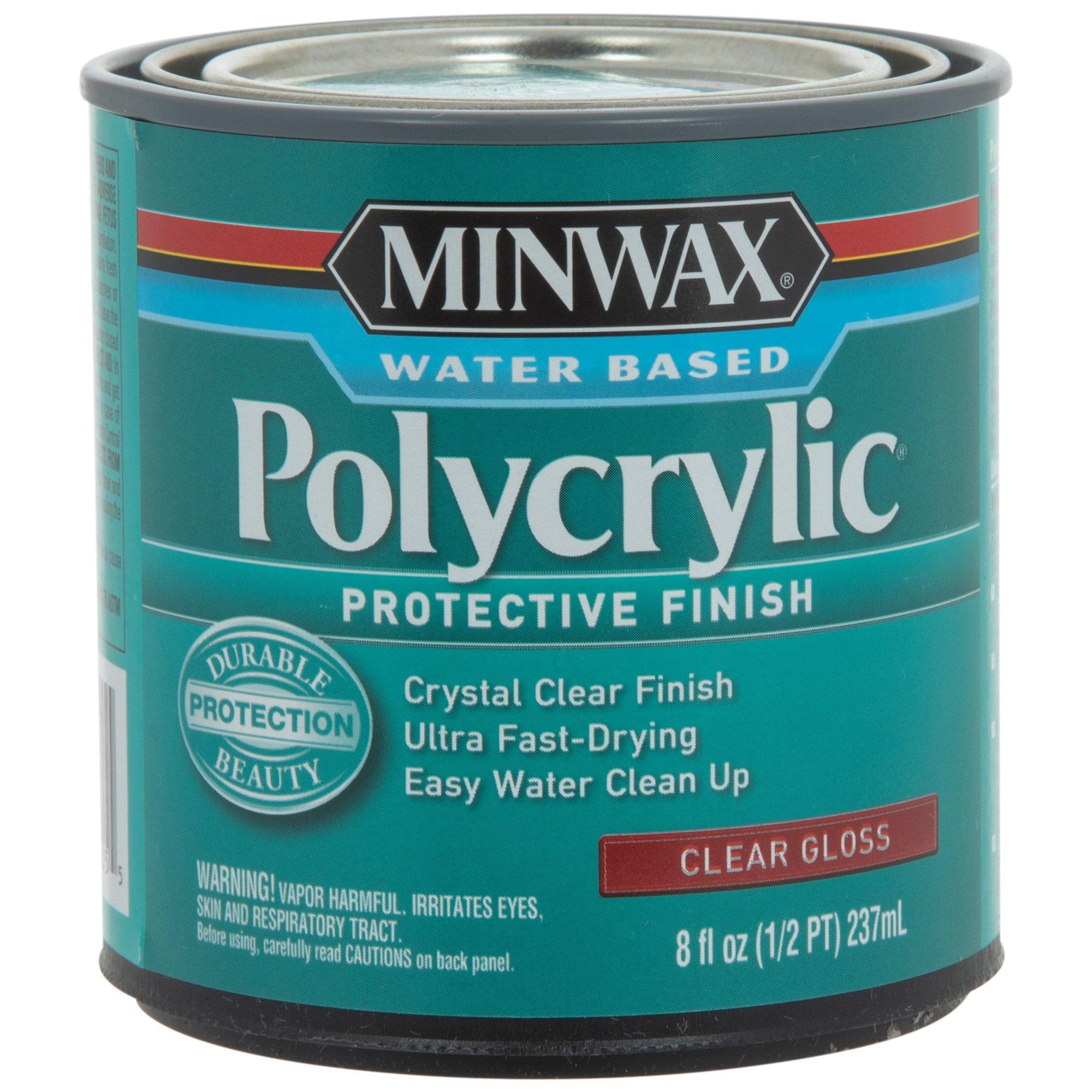 Minwax Satin Clear Polycrylic 1 gal.
