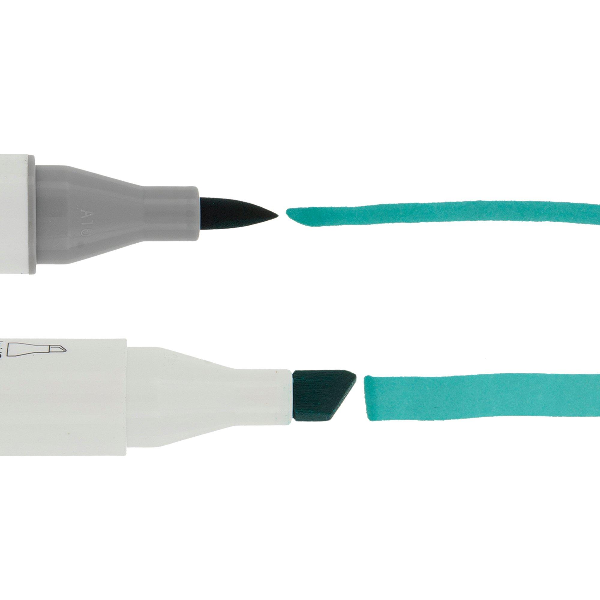 57 turquoise green light