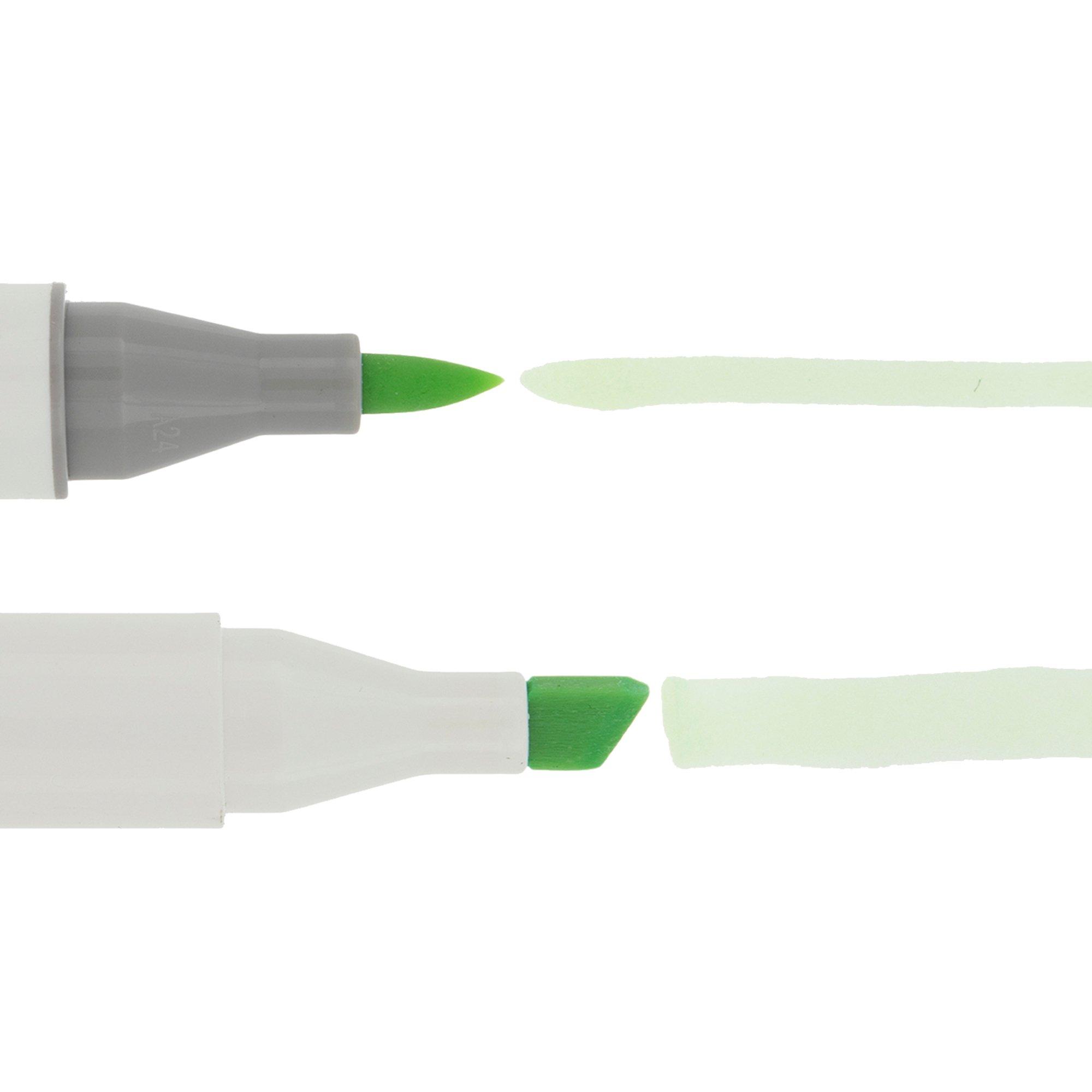 167 pale green light