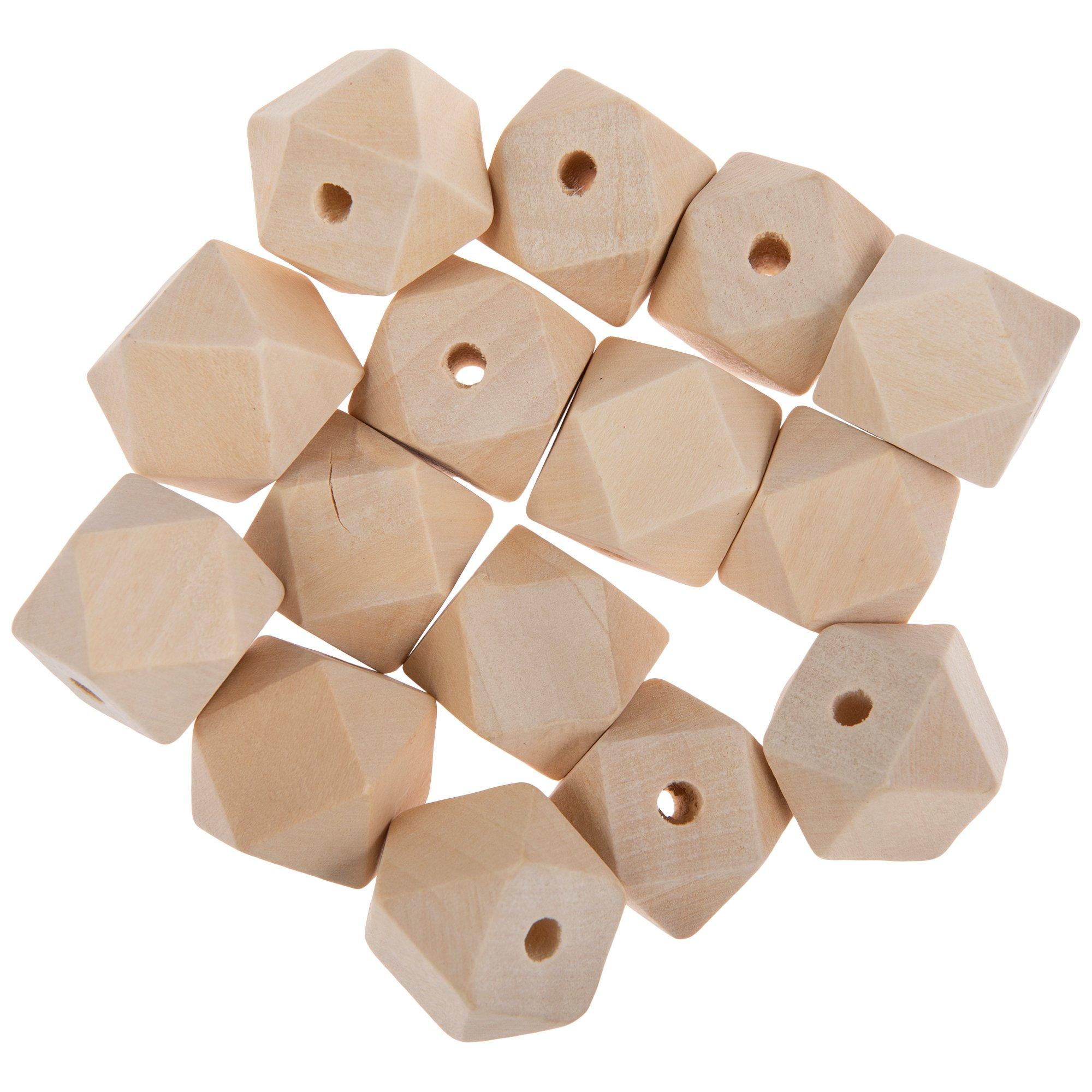Geometric Wood Beads Hobby Lobby 1857838