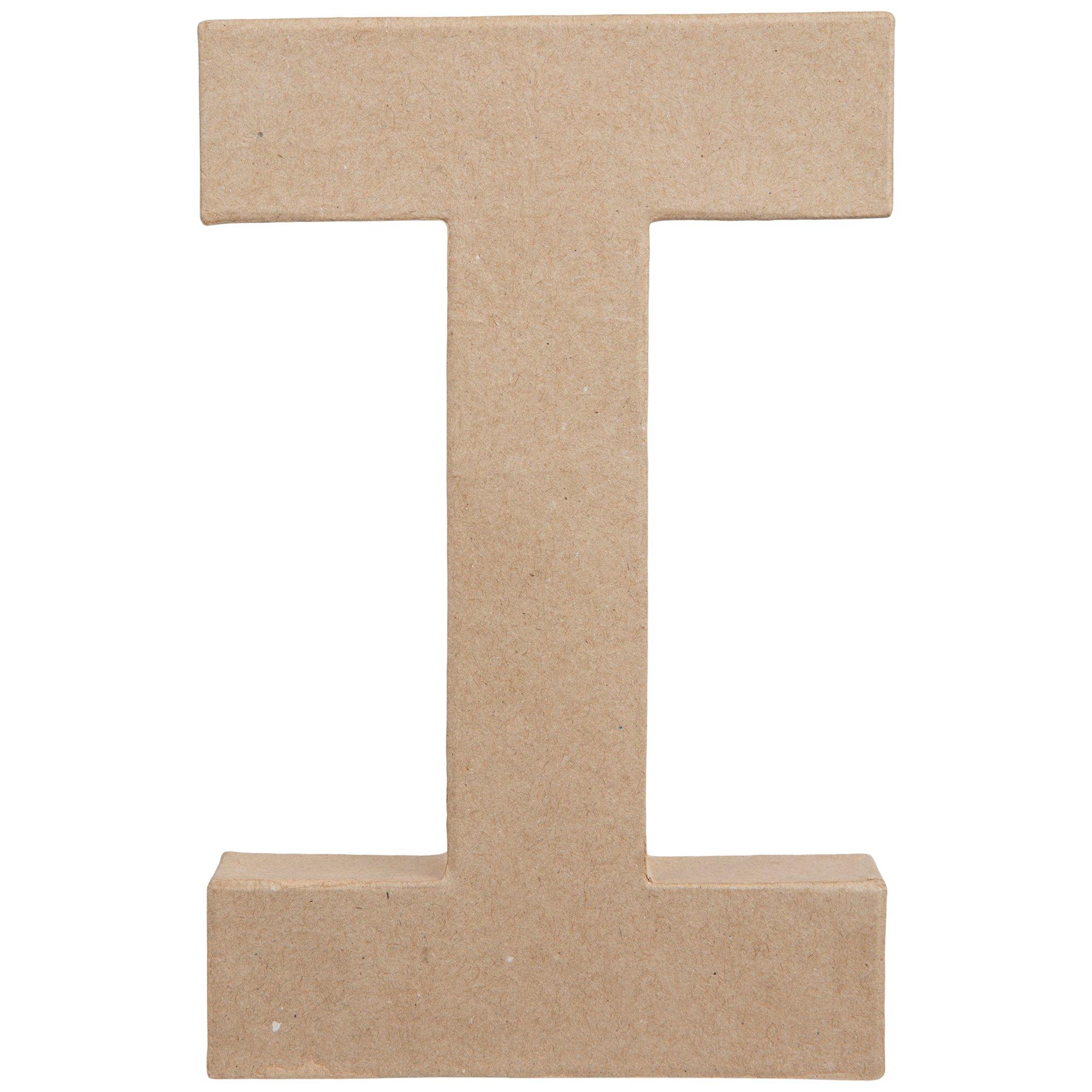 Paper Mache Letter 8 1/4" Hobby Lobby 185785
