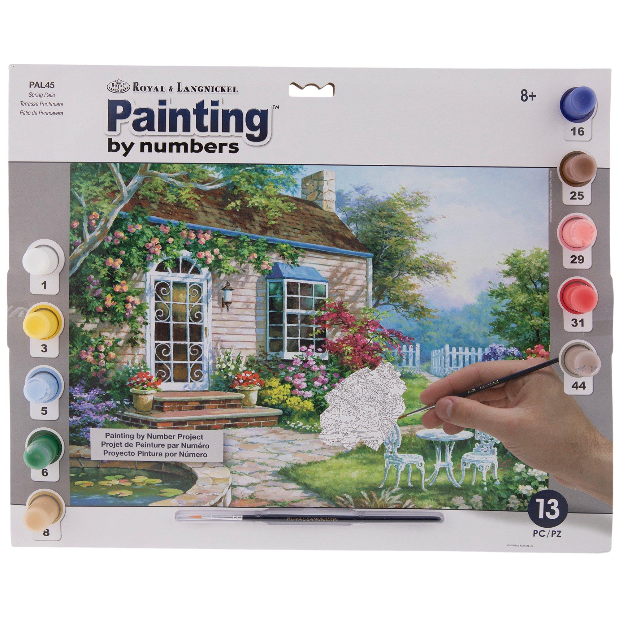 Mountain Landscapes Color By Number Kit, Hobby Lobby