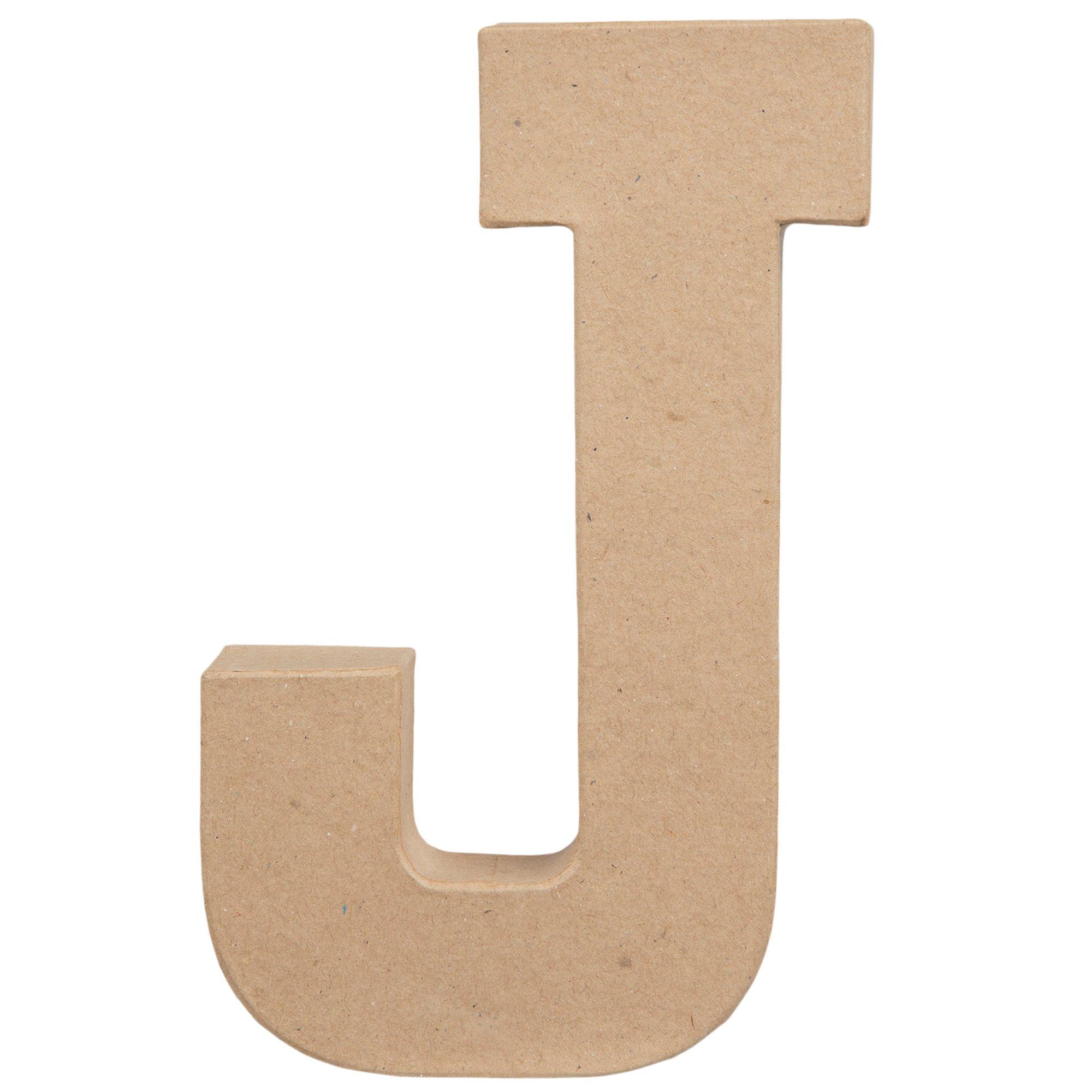 Paper Mache Letter 8 1/4" Hobby Lobby 185942
