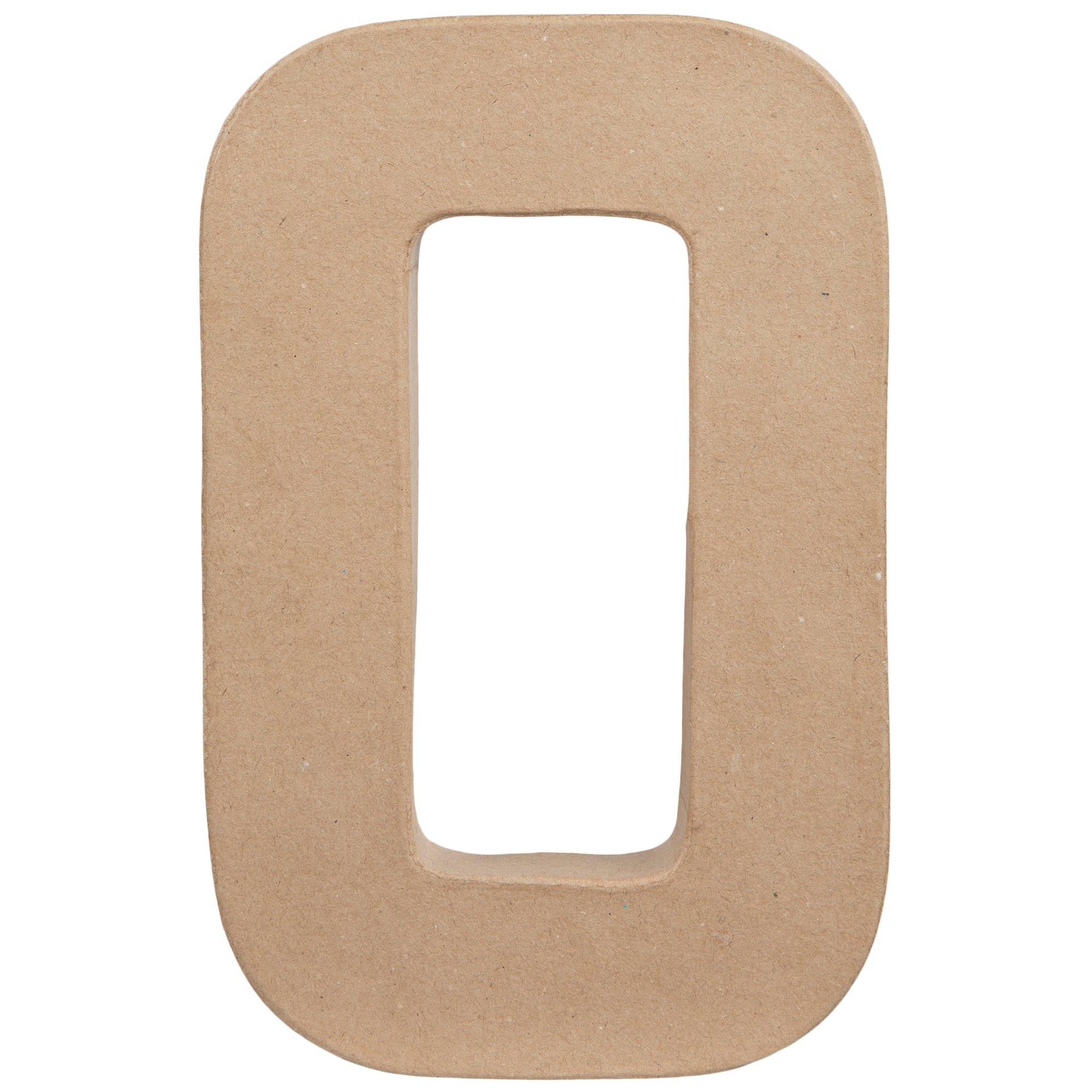 Paper Mache Letter 8 1/2" Hobby Lobby 186031
