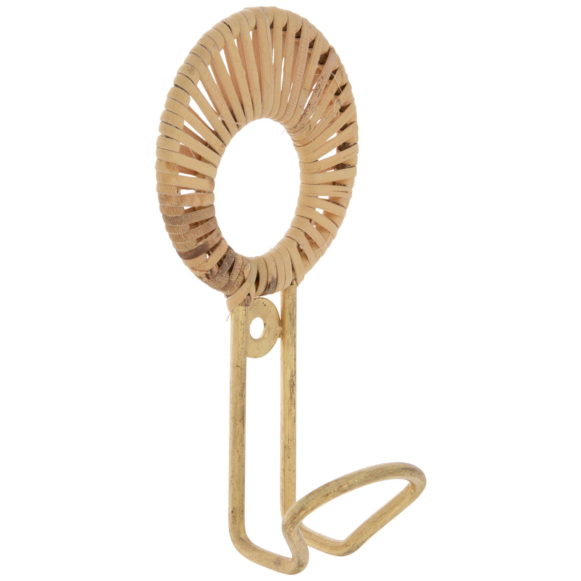 Gold Wrapped Metal Wall Hook, Hobby Lobby