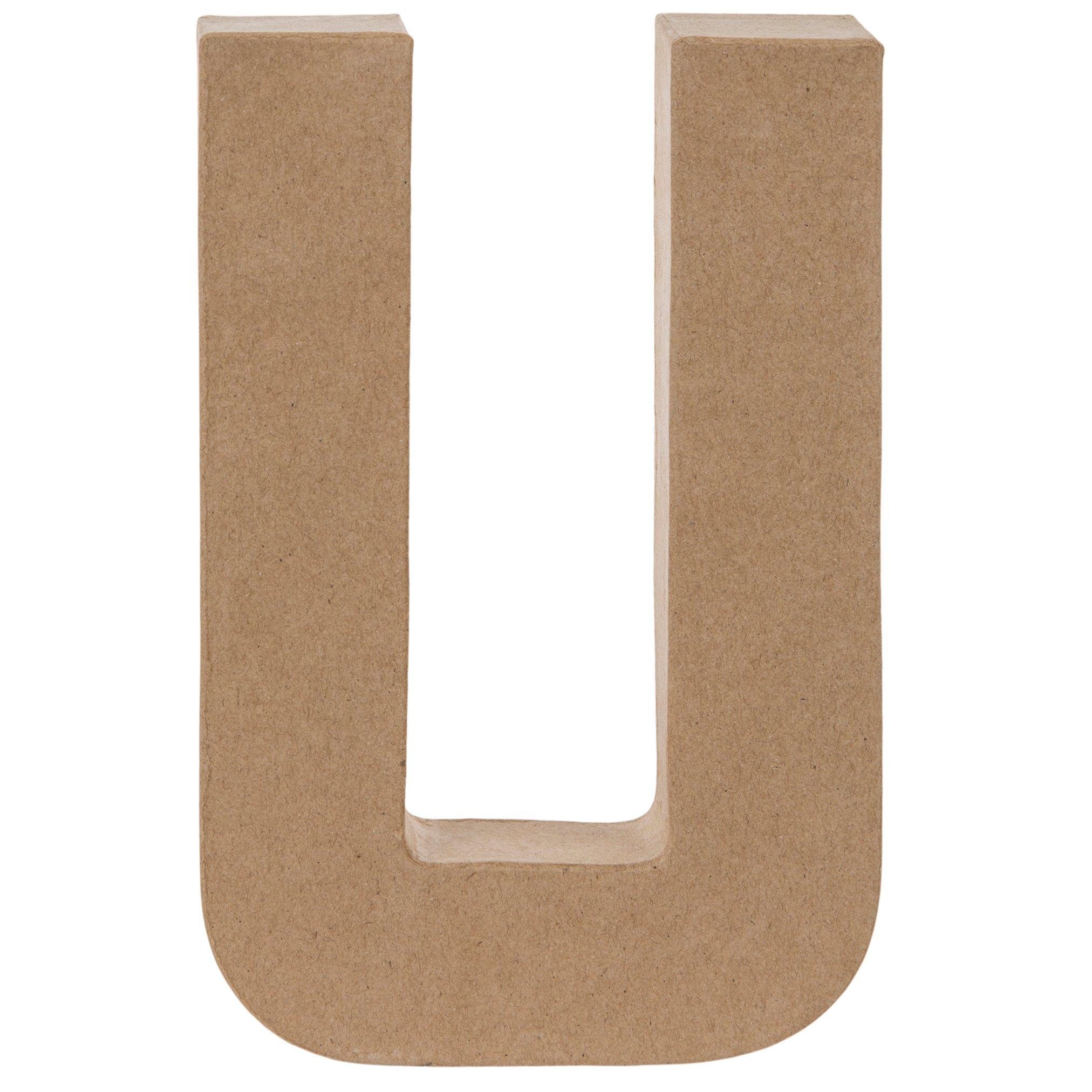 Paper Mache Letter 8 1/2" Hobby Lobby 186197